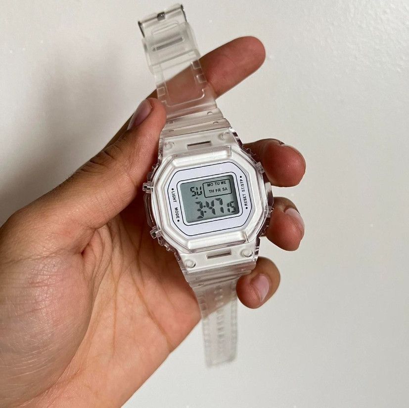 Jewelry × Vintage y2k 2000s vintage retro style transparent digital watch Size ONE SIZE - 8 Thumbnail