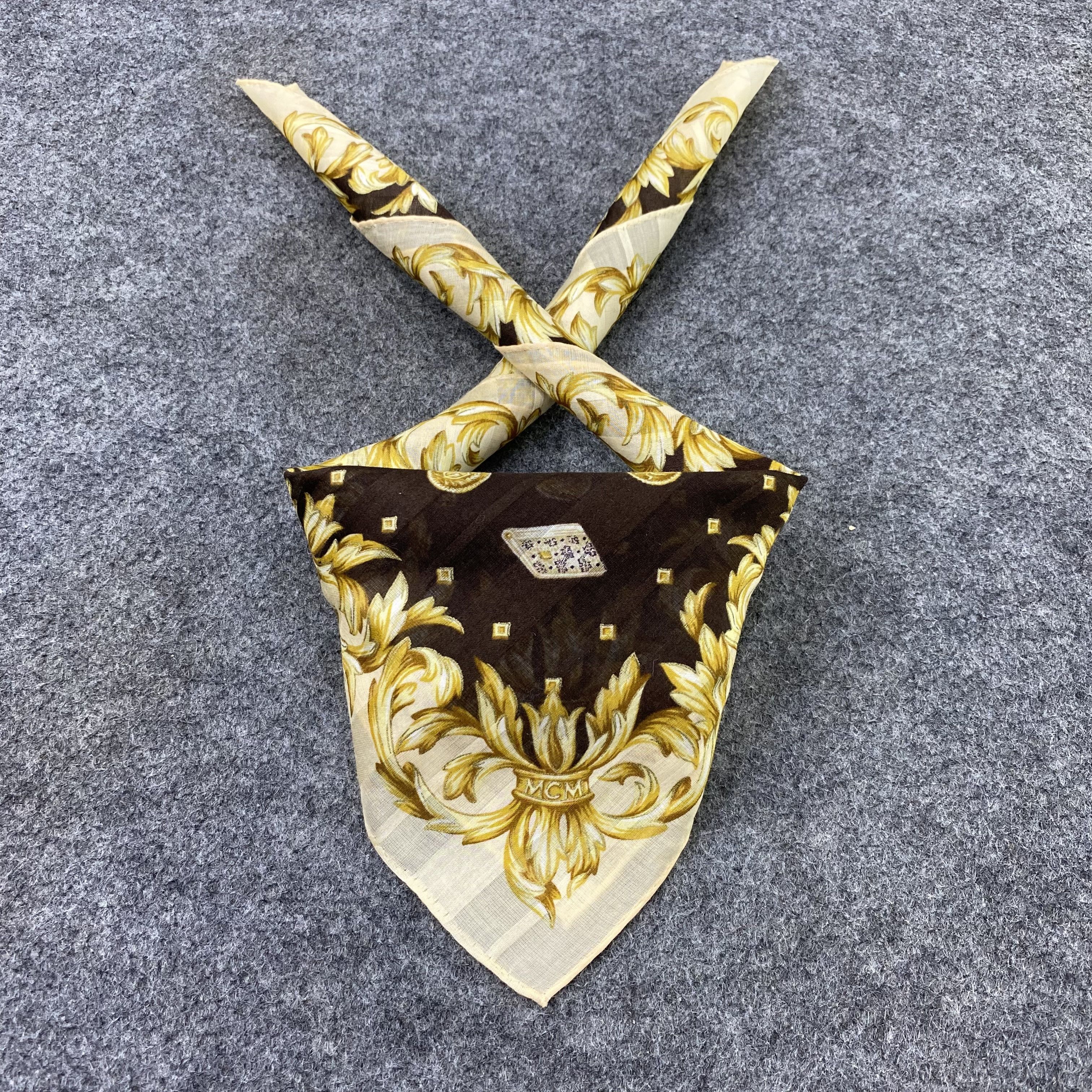 MCM MCM Handkerchief Neckerchief Bandana-B1702 Size ONE SIZE - 2 Thumbnail