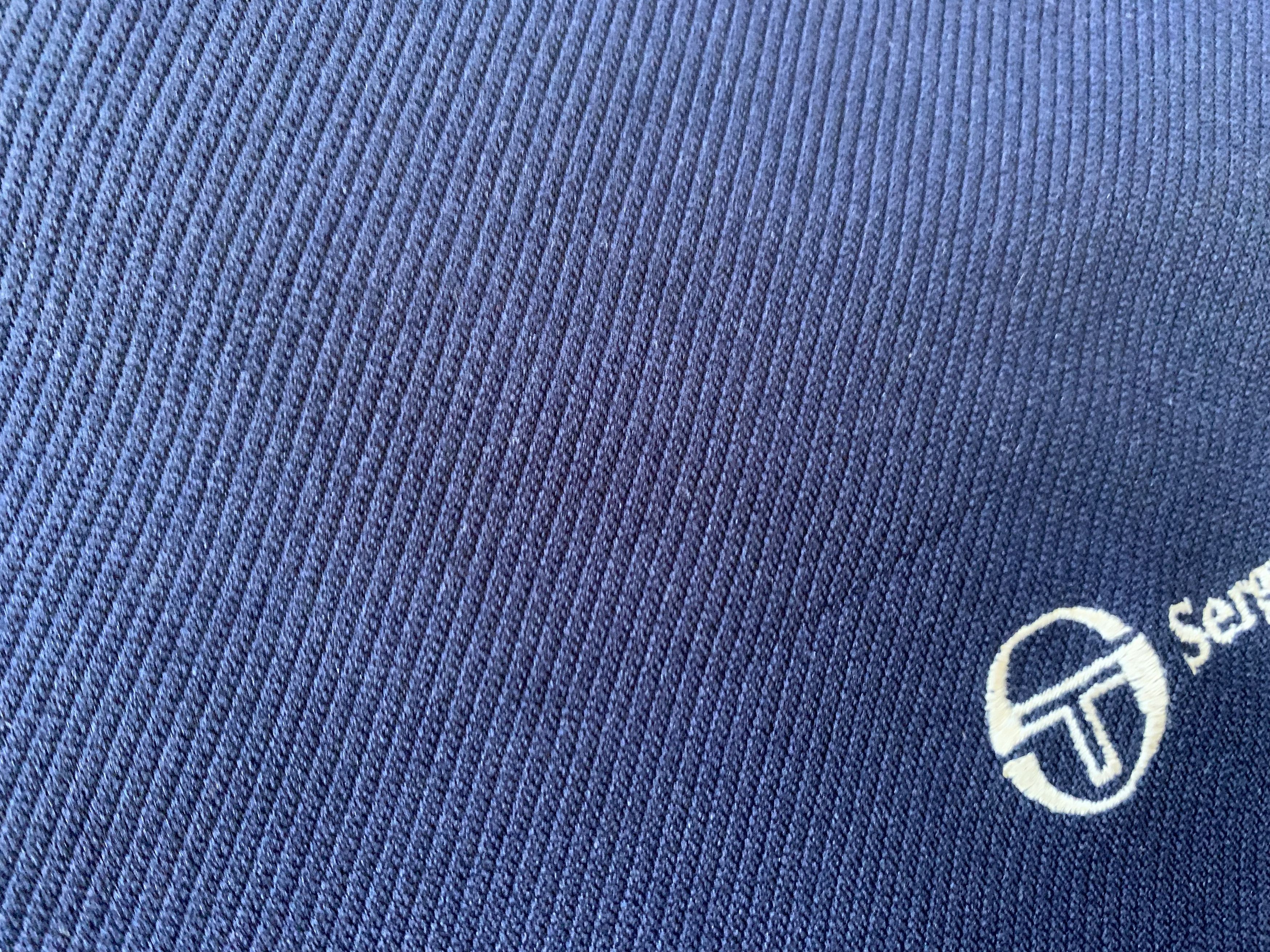 Sergio Tacchini Rare Sergio Tacchini Men's Vintage Navy Blue Shorts 80s Size US 34 / EU 50 - 7 Thumbnail