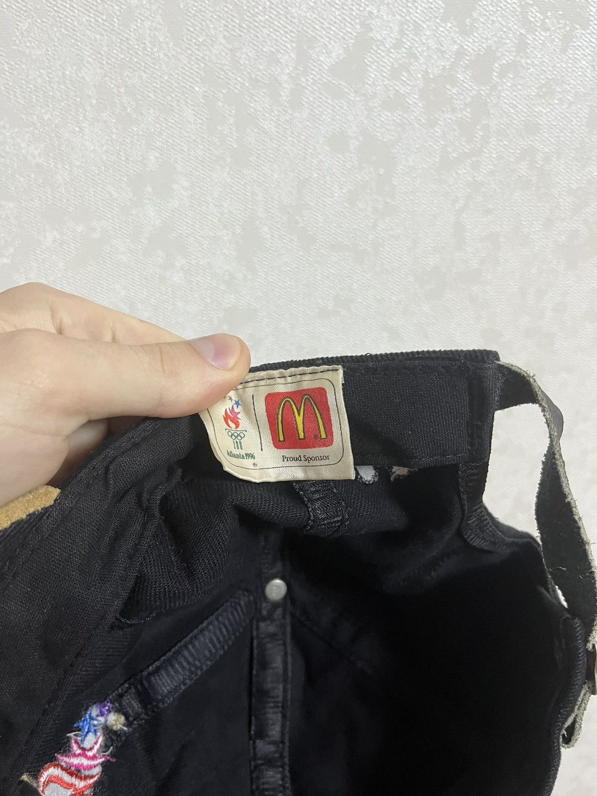 USA Olympics Atlanta 1996 Olympic Games Vintage McDonalds Cap Size ONE SIZE - 5 Thumbnail