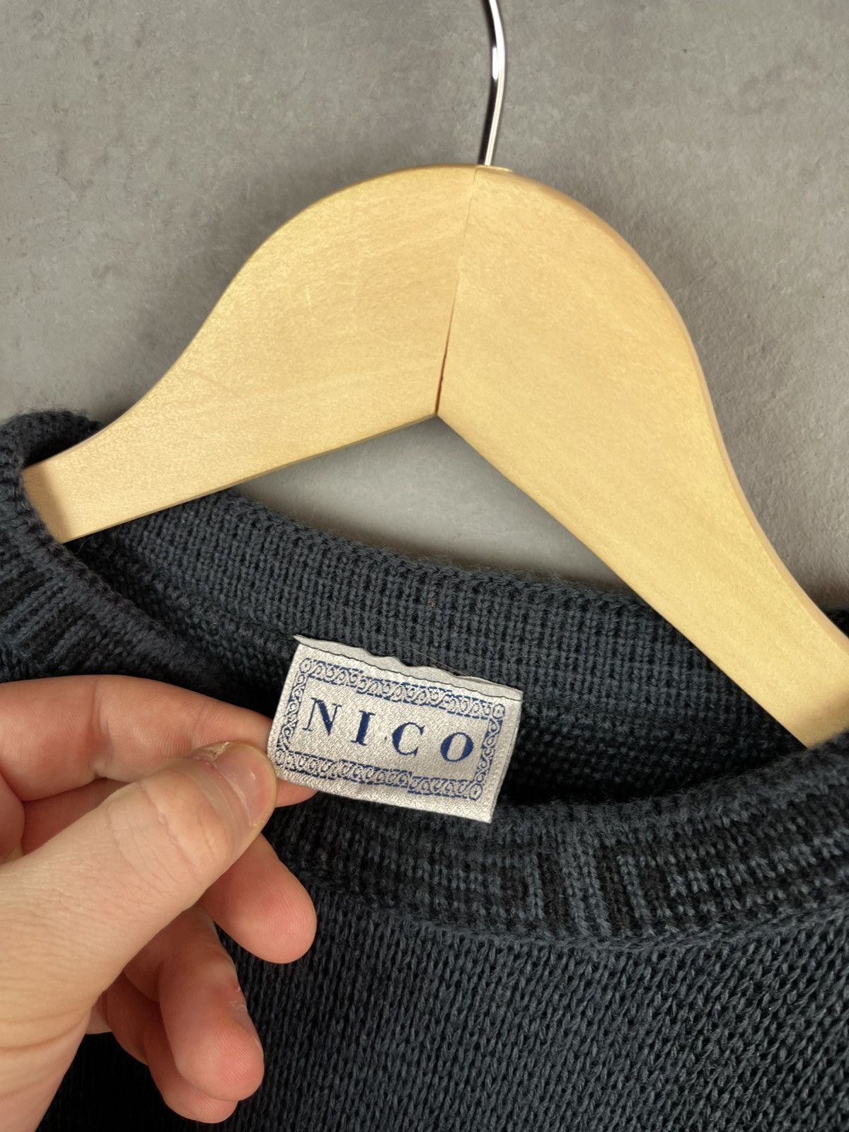 Vintage Nico Art sweater Iceberg style size m Size US M / EU 48-50 / 2 - 6 Thumbnail