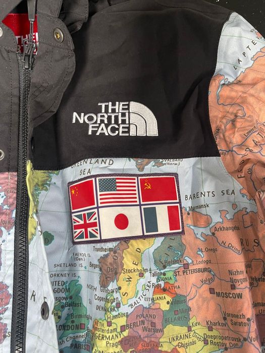 Supreme Supreme The North Face Expedition Map Coaches Jacket | Grailed