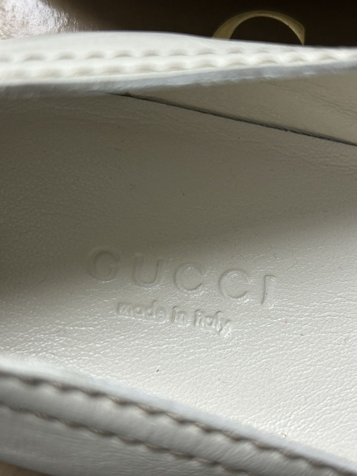 Gucci Gucci white flat shoes Size US 5.5 / IT 35.5 - 3 Thumbnail