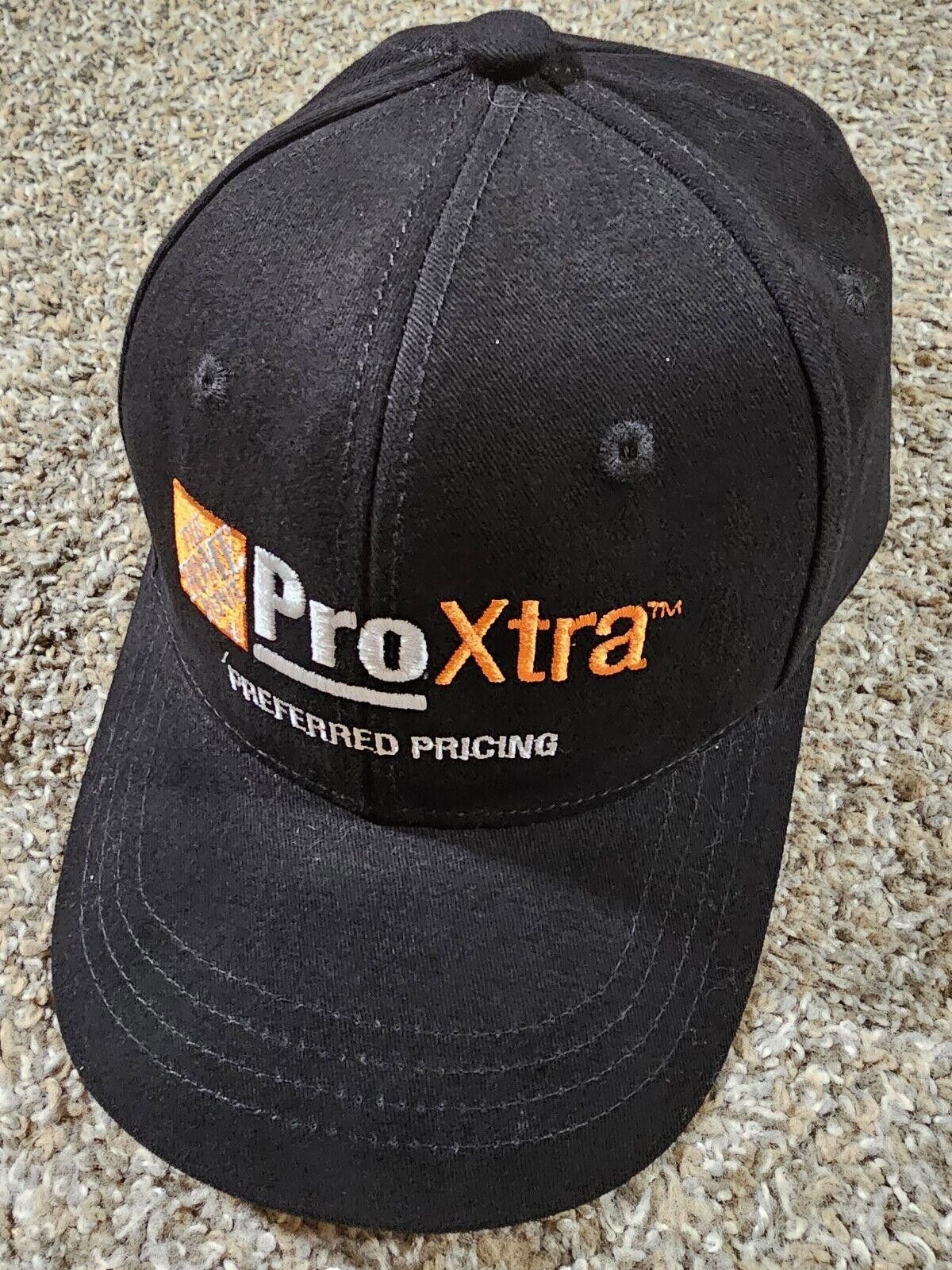 Designer Home Depot Pro XTRA Preferred Pricing Strapback Hat Black Size ONE SIZE - 1 Thumbnail