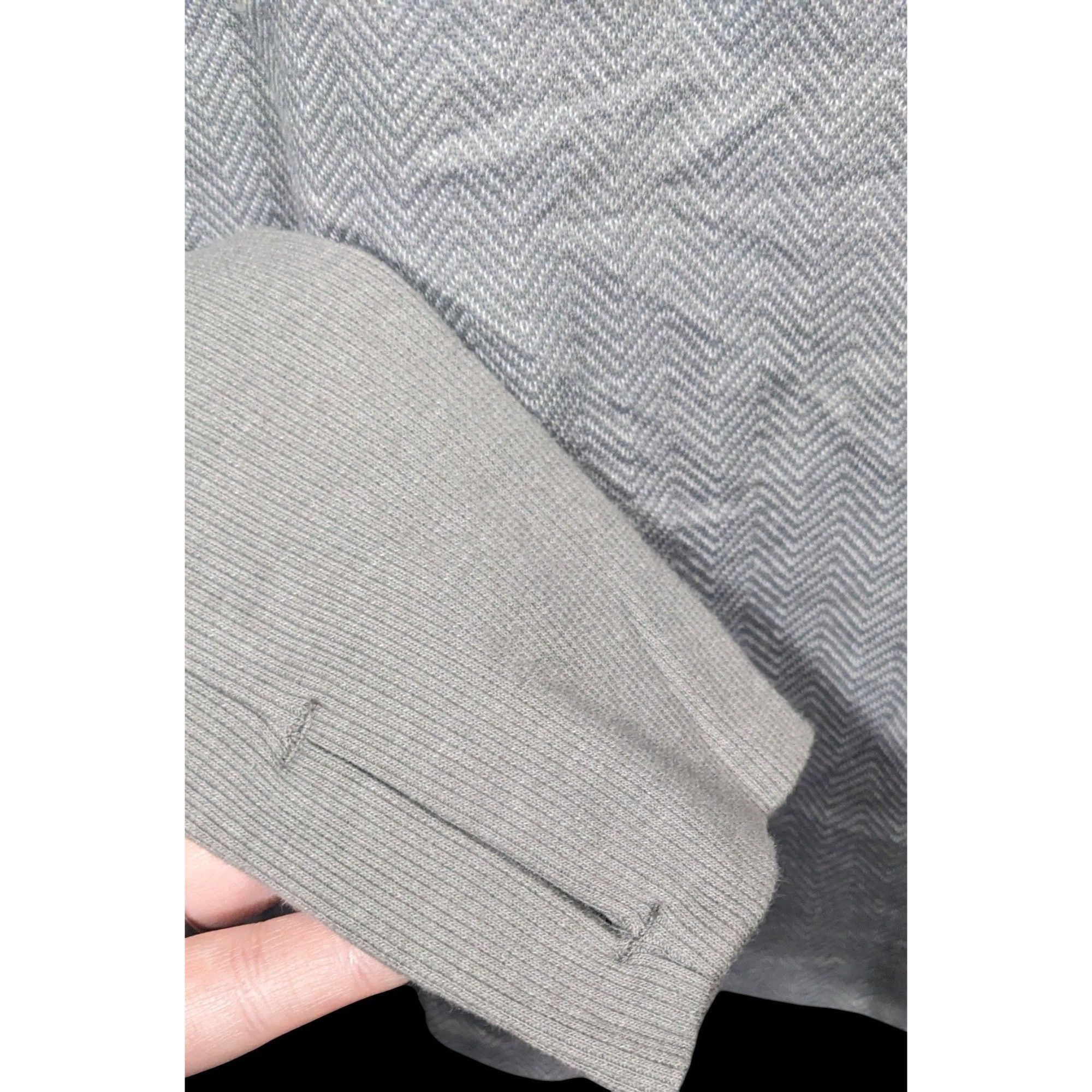 Avia Avia Athleisure Grey Cowl Neck Long Sleeve Top Size S / US 4 / IT 40 - 4 Thumbnail