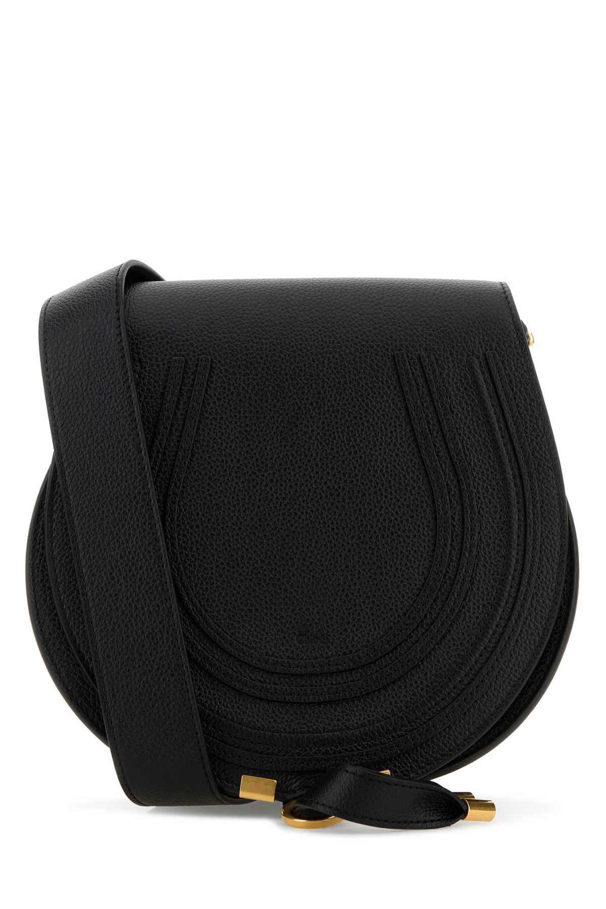 Chloe Black Leather Marcie Crossbody Bag Size ONE SIZE - 1 Thumbnail