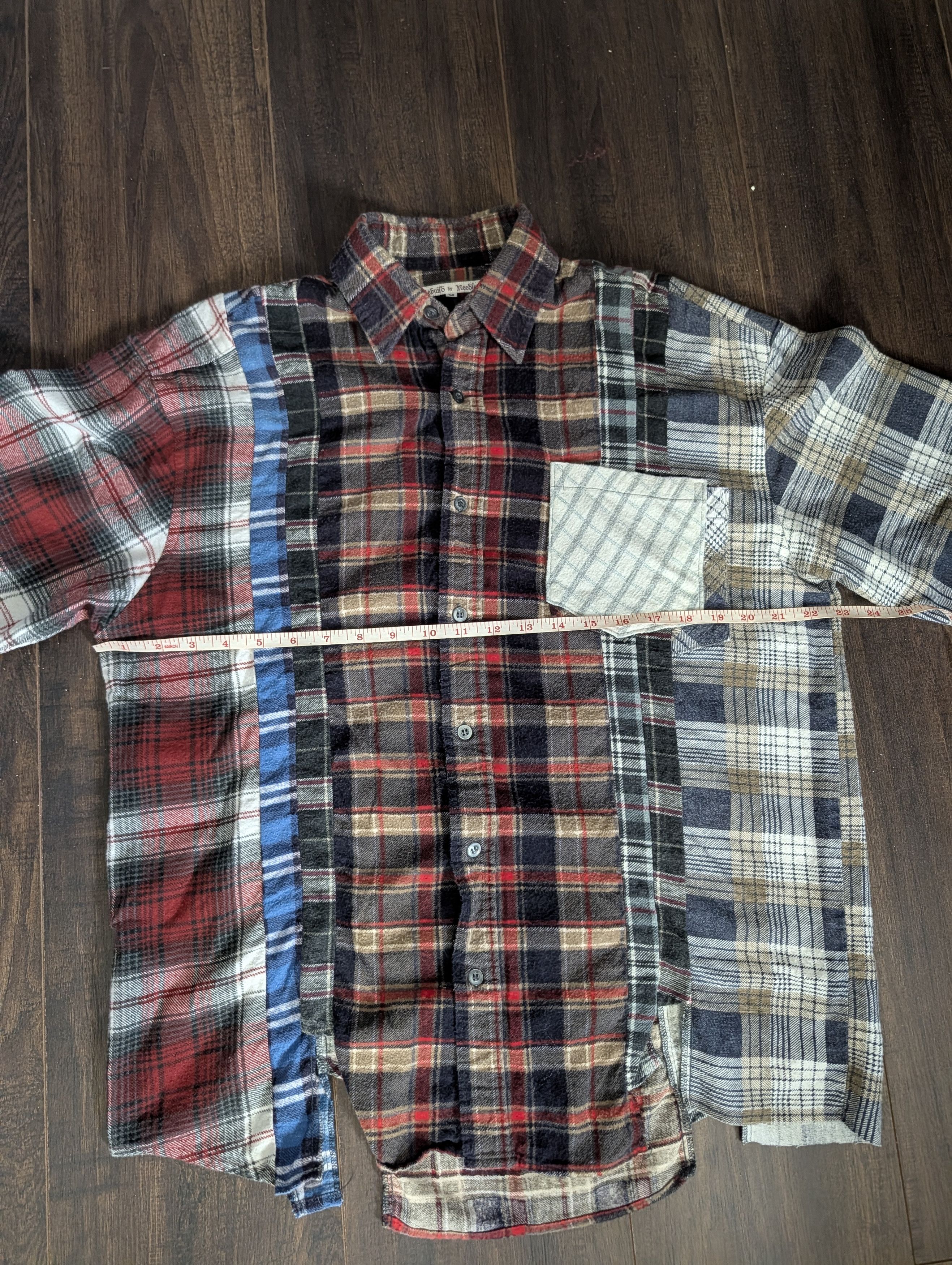 Needles REBUILD BY NEEDLES 1/1 Patchwork Flannel Shirt M Size US M / EU 48-50 / 2 - 15 Thumbnail