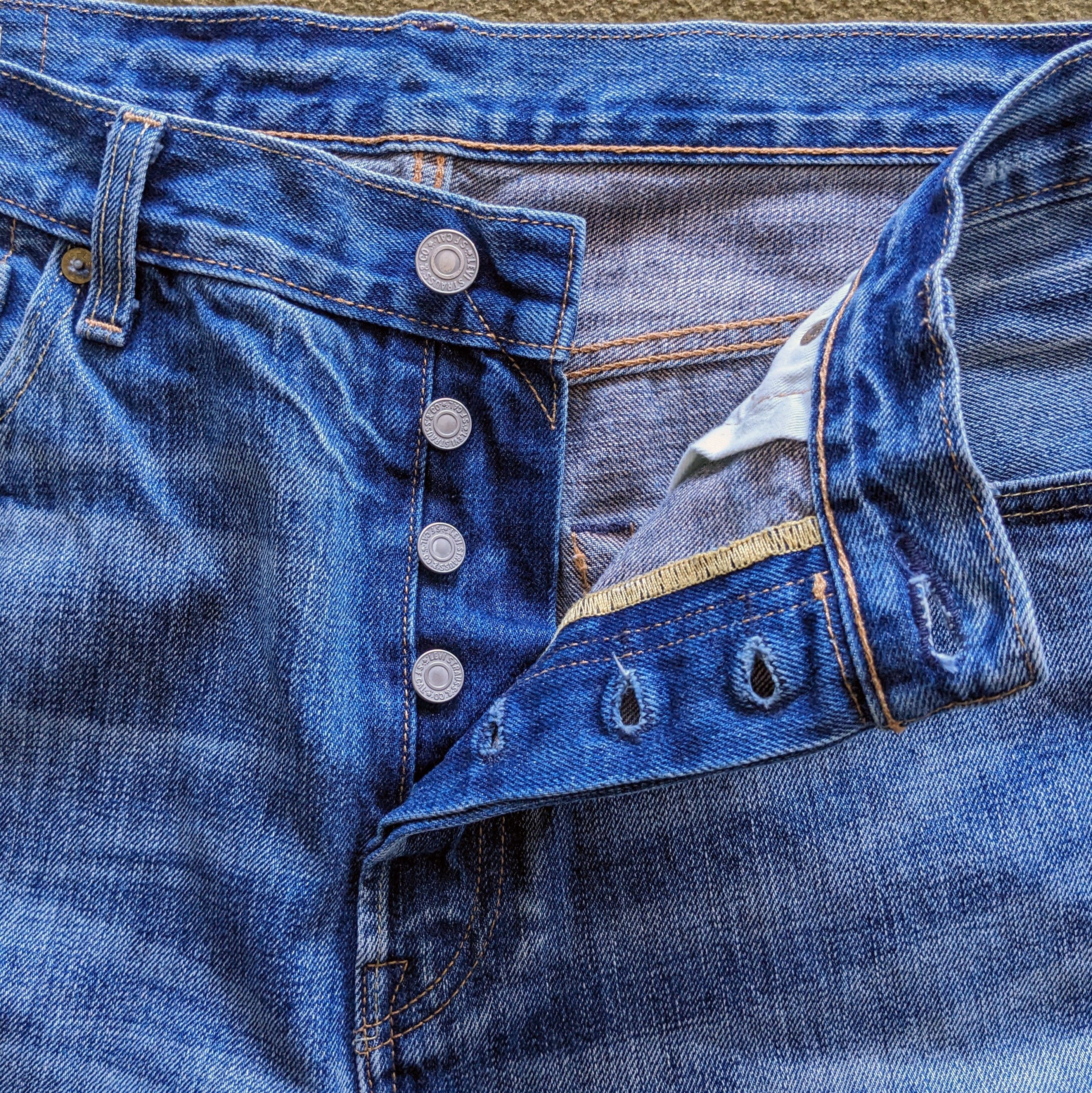 Vintage Vintage Levi's American Brand Jeans Size US 32 / EU 48 - 5 Thumbnail