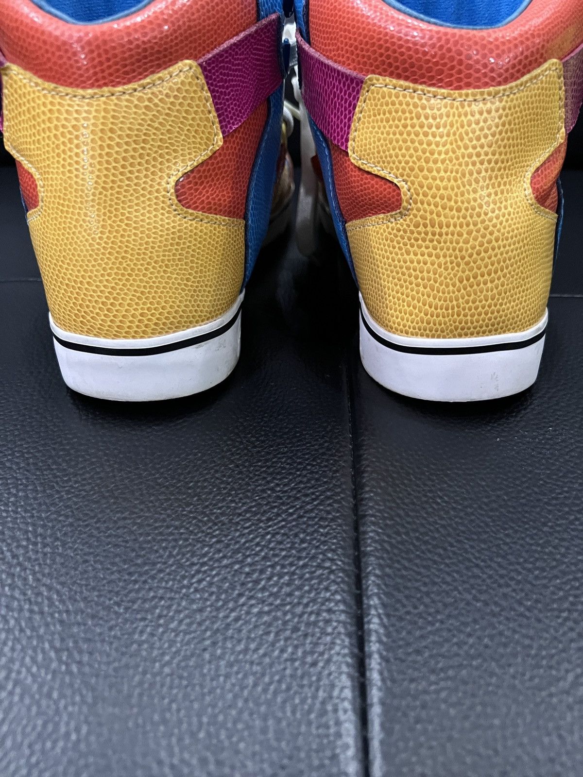 Adidas × Jeremy Scott Adidas by Jeremy Scott Colorblock Bone Sneakers Size US 7.5 / EU 40-41 - 10 Thumbnail