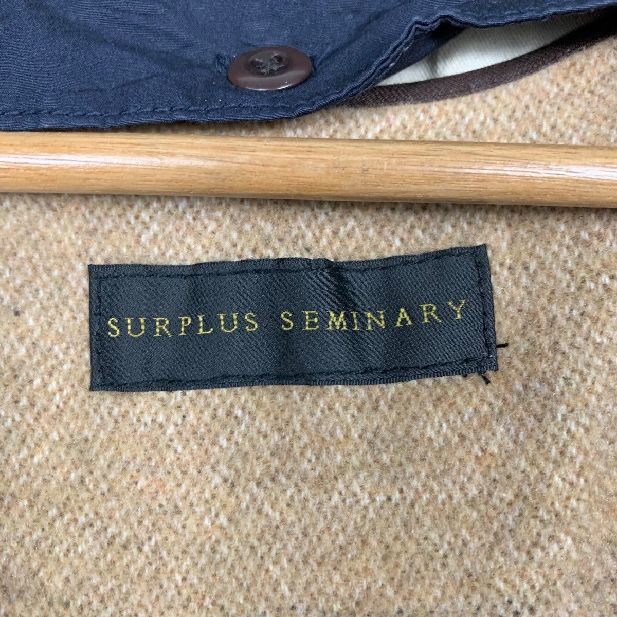 Japanese Brand SURPLUS SEMINARY Navajo Lined Casual Jacket #2172-C96 Size US M / EU 48-50 / 2 - 11 Thumbnail