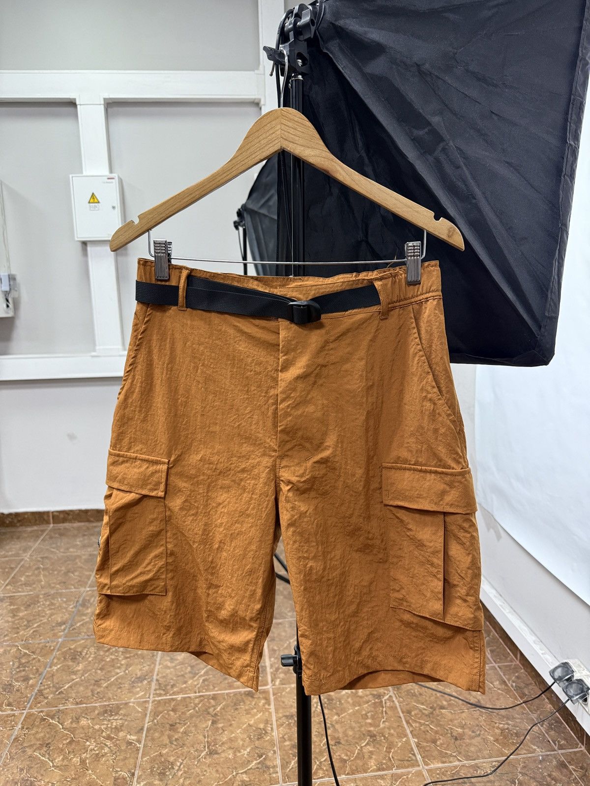 Corteiz 🇺🇸 Y2K Corteiz Alcatraz Cargo Shorts Multipocket Rare Size US 32 / EU 48 - 2 Thumbnail