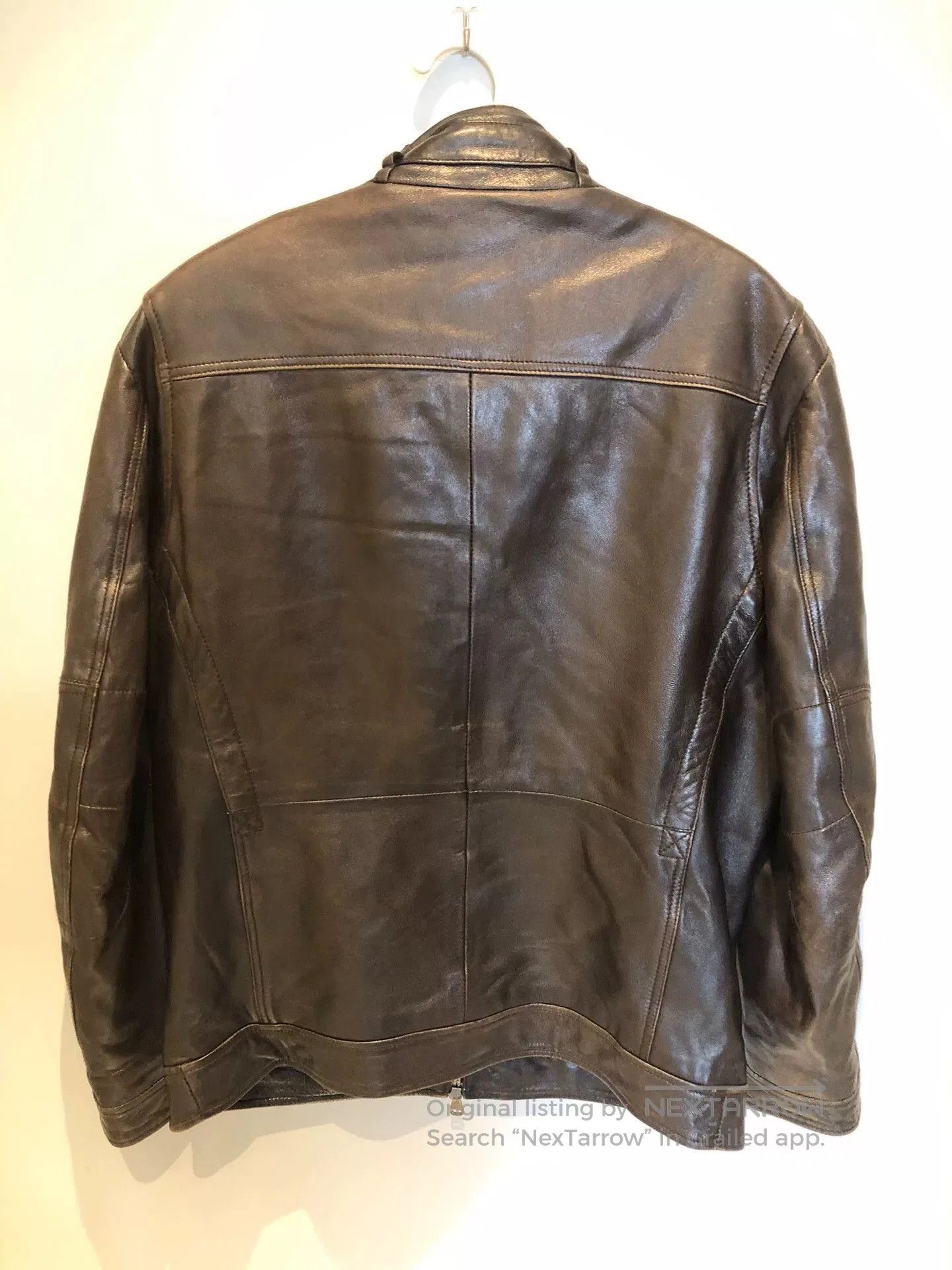 Hugo Boss HUGO BOSS Lambskin Leather Jacket. Size US S / EU 44-46 / 1 - 2 Thumbnail