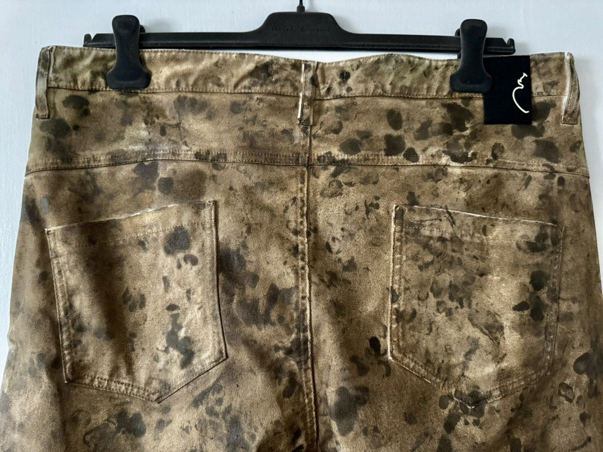 Nostra Santissima NostraSantissima “Brown Spot” 5-Pocket Over Fit Pants – 54IT Size US 38 / EU 54 - 3 Thumbnail