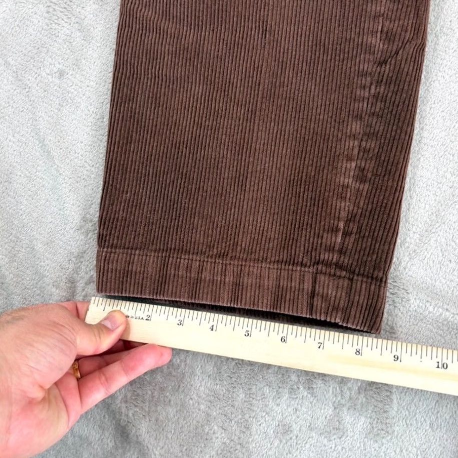 Brooks Brothers VINTAGE Brooks Brothers Dress Pants Corduroy 35x30 Brown Old Money Luxury Baggy Dress Pants Mens Brown 35x30 Corduroy Straight Leg Baggy Wool? Size US 35 - 7 Thumbnail