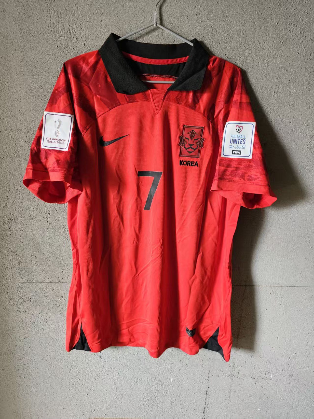 Other 2022 World Cup Korea #7 Son Heung-Min Jersey Size US L / EU 52-54 / 3 - 1 Thumbnail