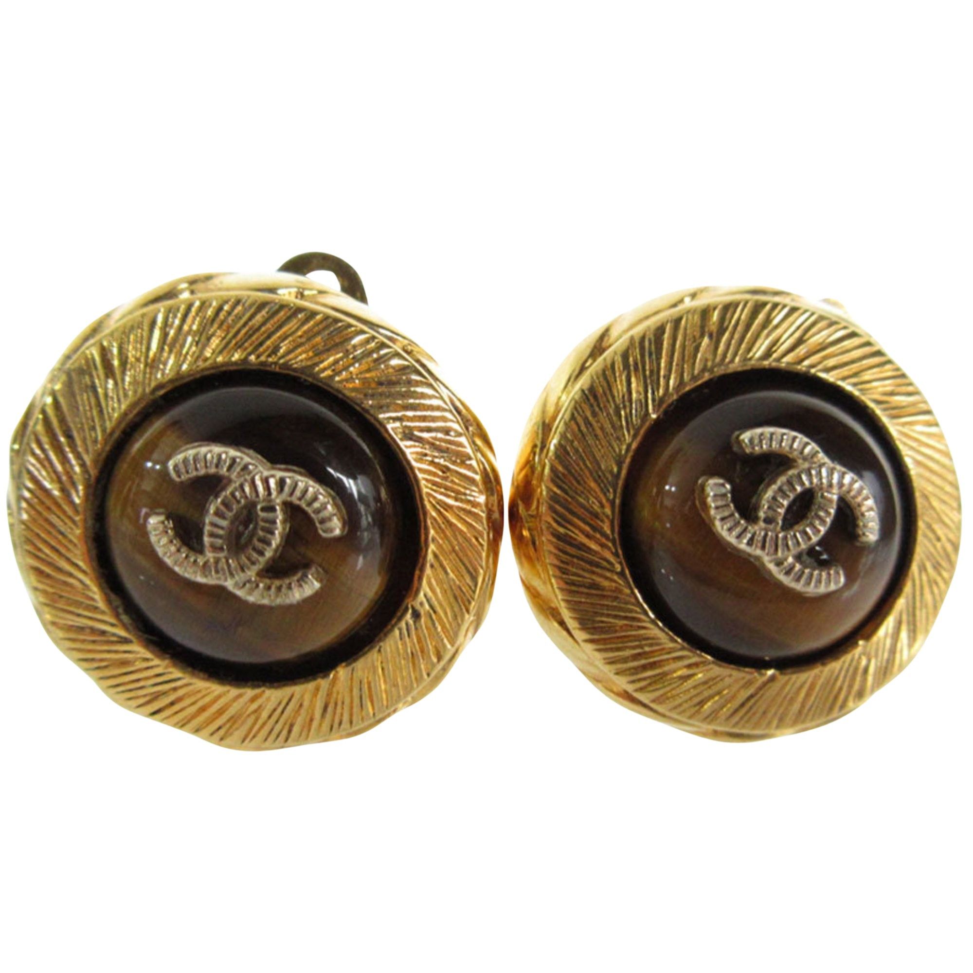 Chanel Chanel Coco Mark earring Size ONE SIZE - 1 Thumbnail