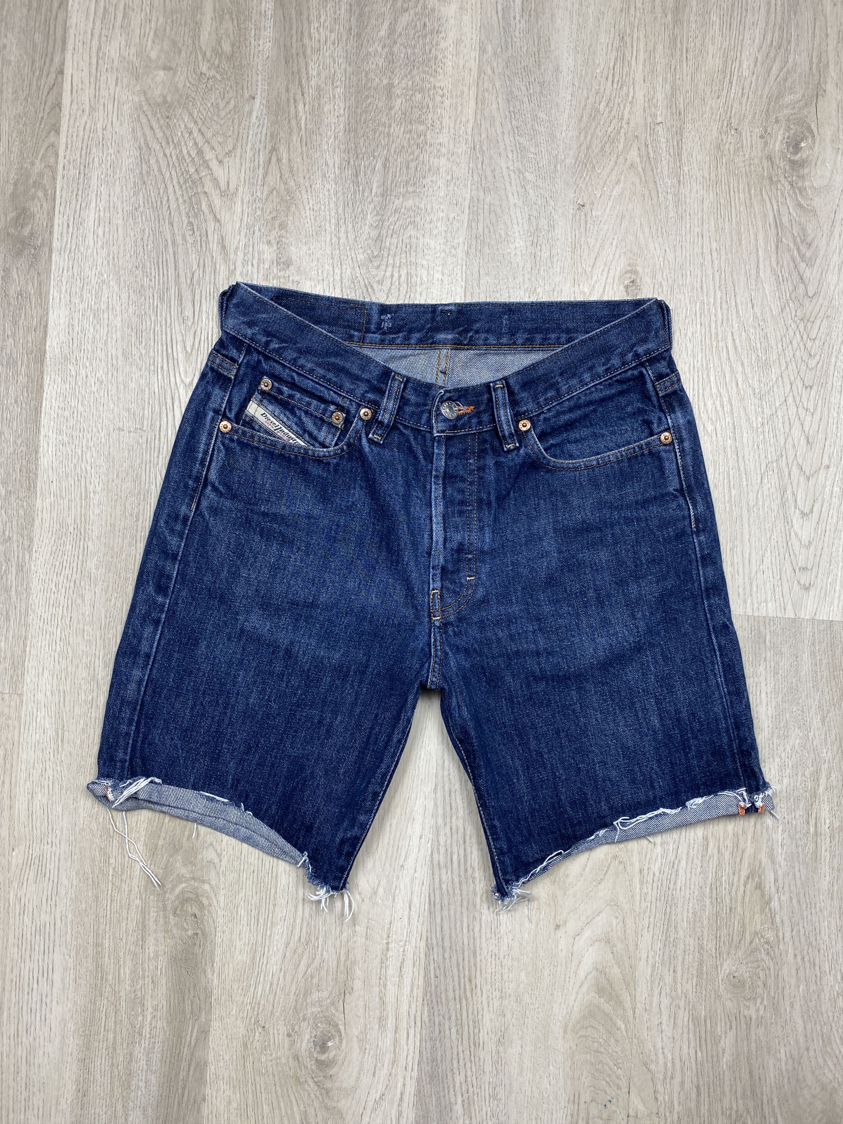 Diesel × Vintage Diesel Vintage Mens Denim Shorts Size US 30 / EU 46 - 4 Thumbnail
