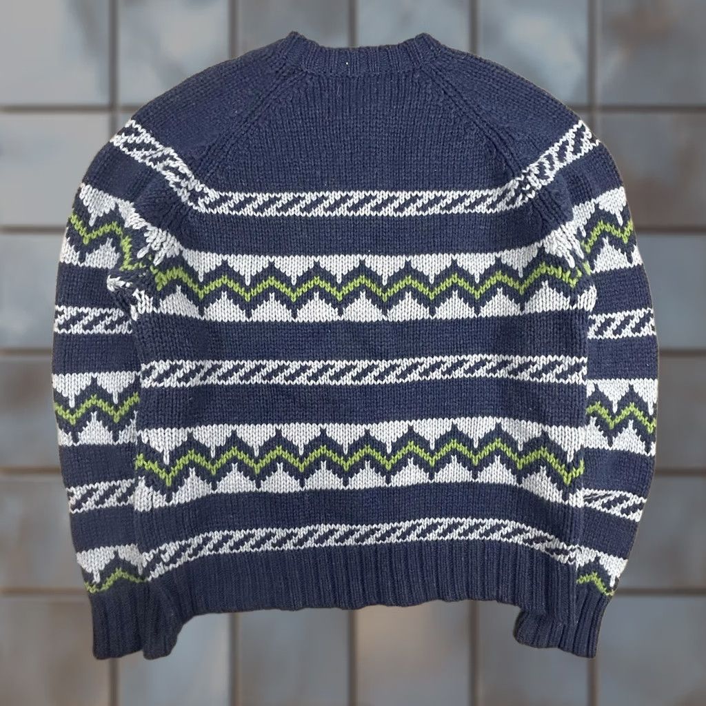 Abercrombie & Fitch Vintage Abercrombie & Fitch Sweater Mens XL Lambswool Fair Isle Chunky Knit 90s Size US XL / EU 56 / 4 - 1 Thumbnail