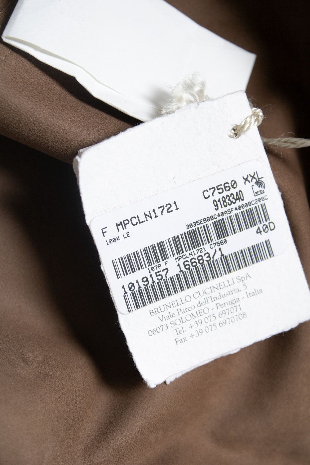 Brunello Cucinelli Brunello Cucinelli, brown suede shirt Size US XXL / EU 58 / 5 - 10 Thumbnail