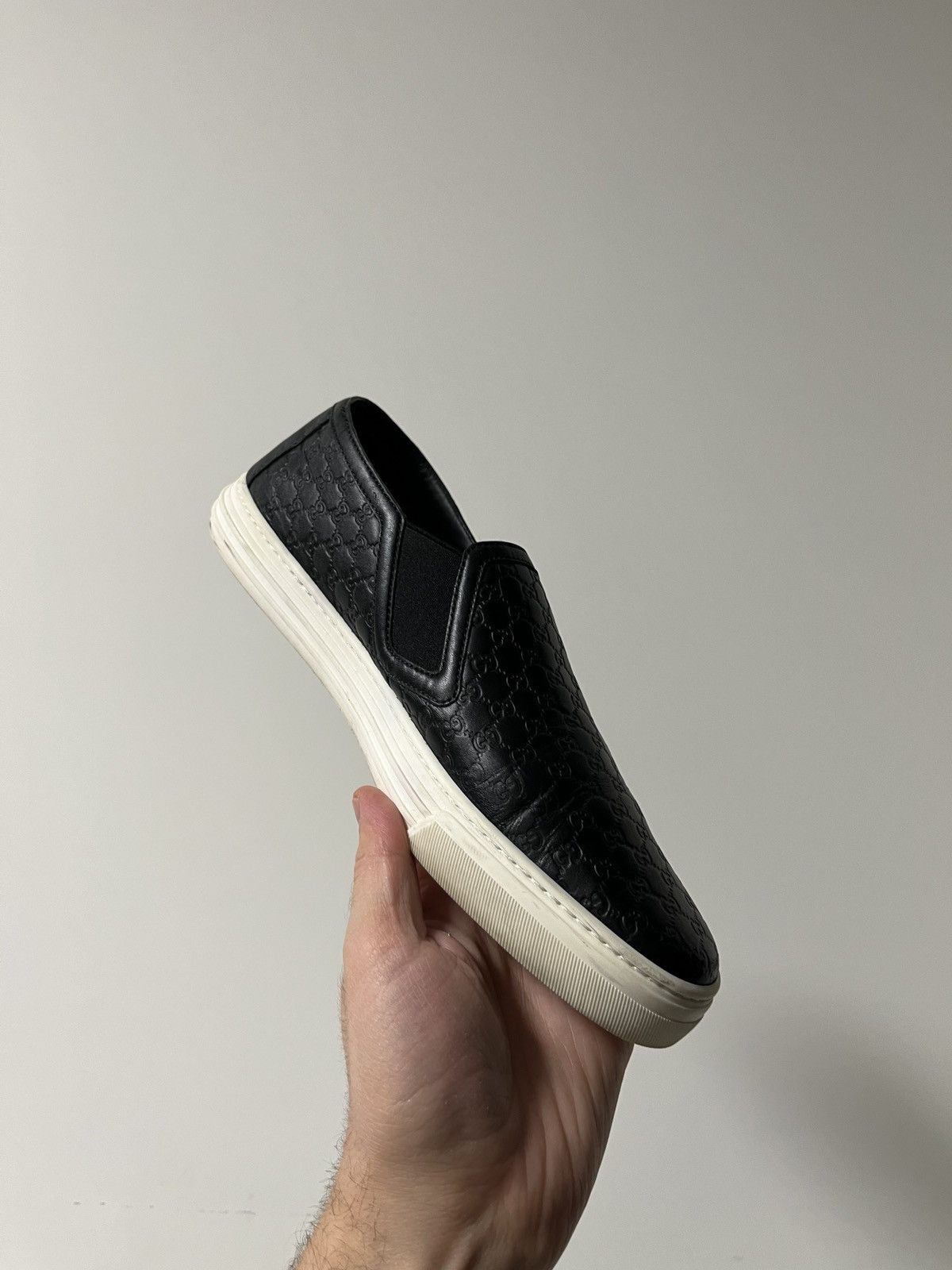 Gucci Gucci Microguccissima Monogram Leather Slip On Size US 7 / IT 37 - 13 Thumbnail