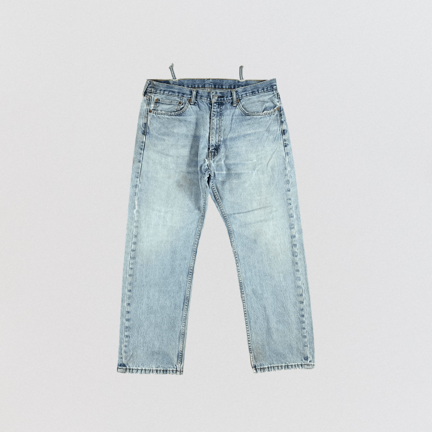 Levi's × Vintage Vintage Blue Wash Levis 505 Jeans-JM2466 Size US 37 - 1 Thumbnail
