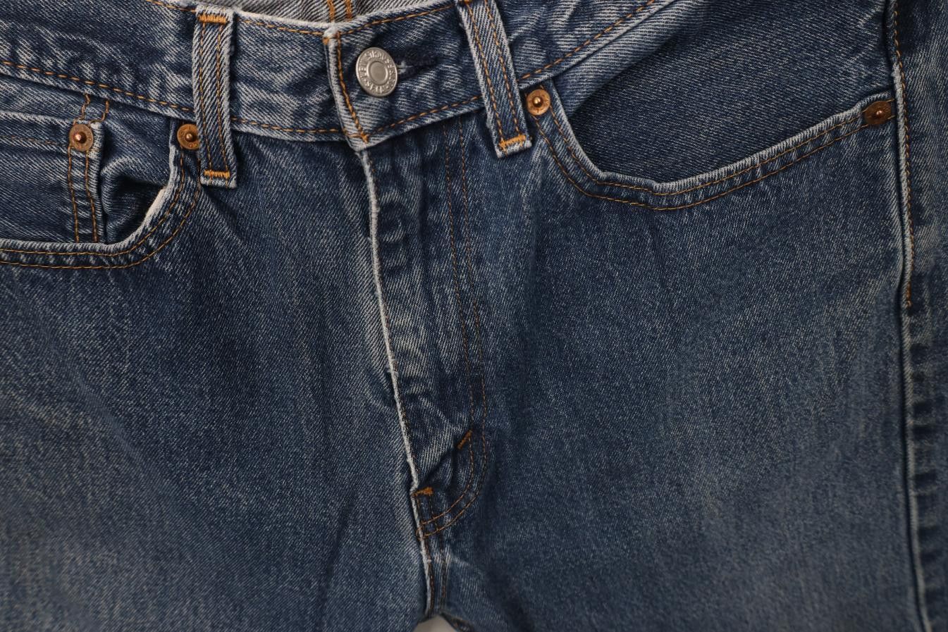 Levi's Vintage Y2K Levis 505 Regular Fit Straight Leg Denim Jeans Size US 34 / EU 50 - 7 Thumbnail