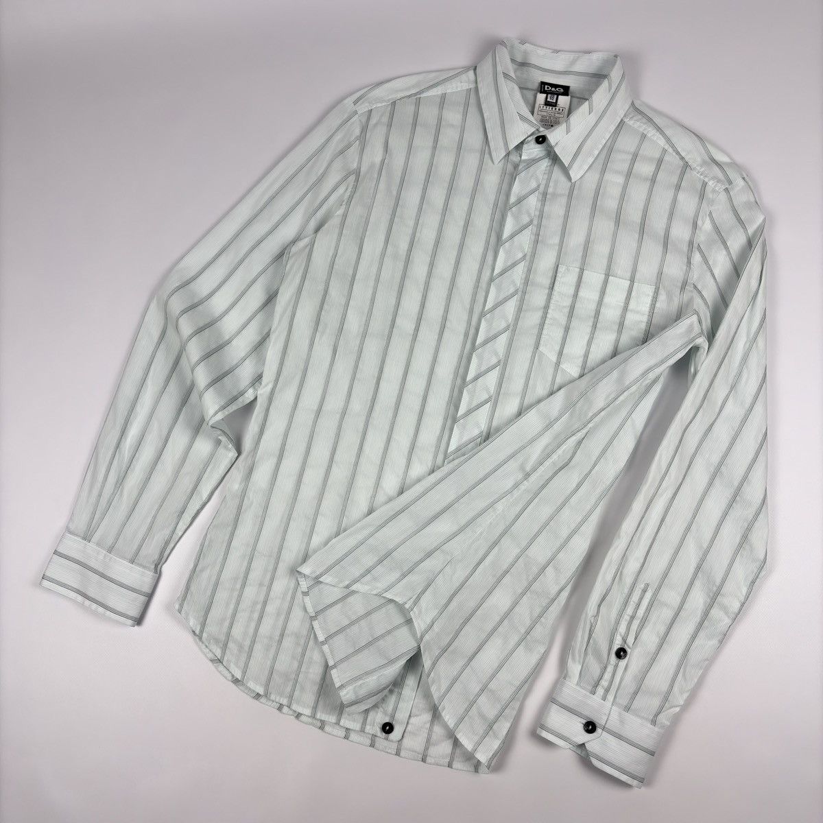 Dolce & Gabbana Dolce & Gabbana Striped Shirt Button up Size US L / EU 52-54 / 3 - 5 Thumbnail