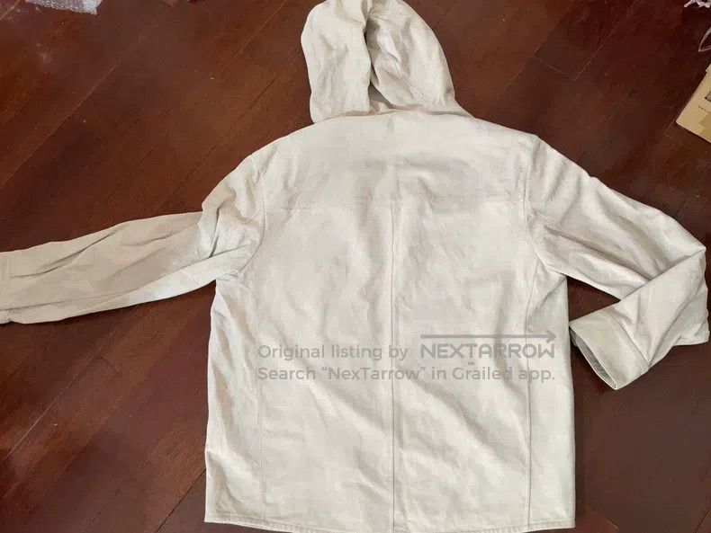 Hermes Hermes Beige suede leather jacket Size US M / EU 48-50 / 2 - 8 Thumbnail