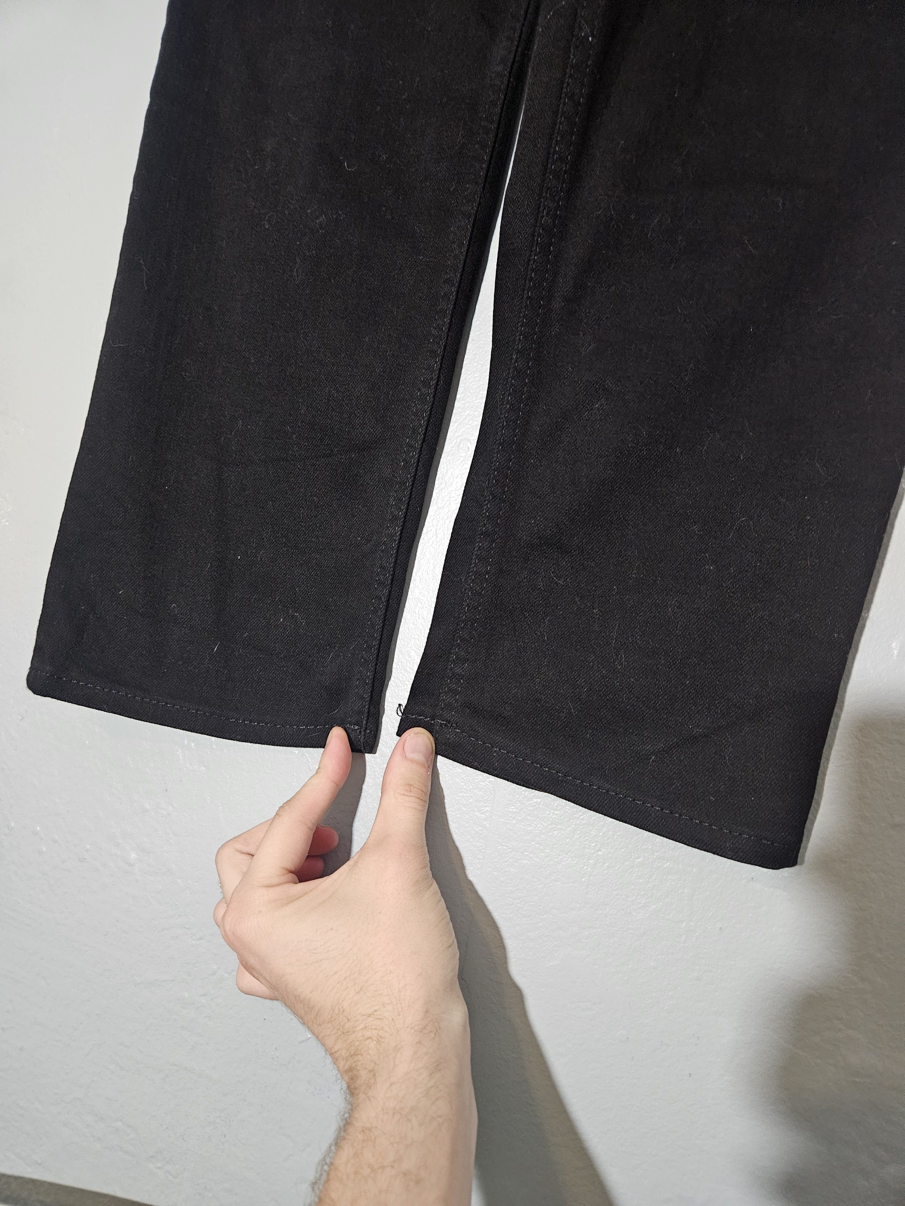 Acne Studios Blå Konst South Stay Black Stretch Denim Jeans Size US 28 / EU 44 - 4 Thumbnail