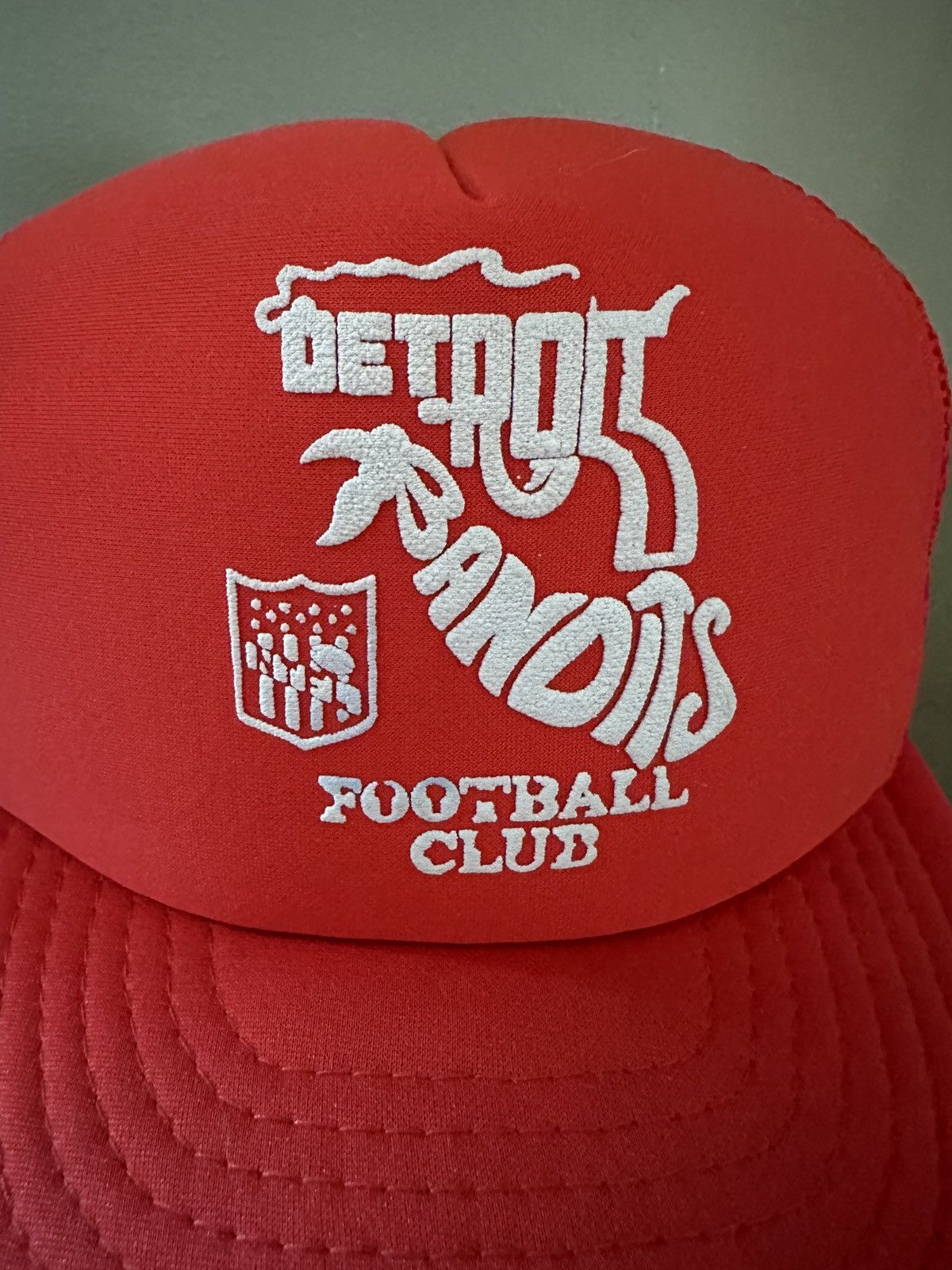 Vintage Vintage Detroit Bandits Football Club Mesh Trucker Snapback Size ONE SIZE - 2 Thumbnail