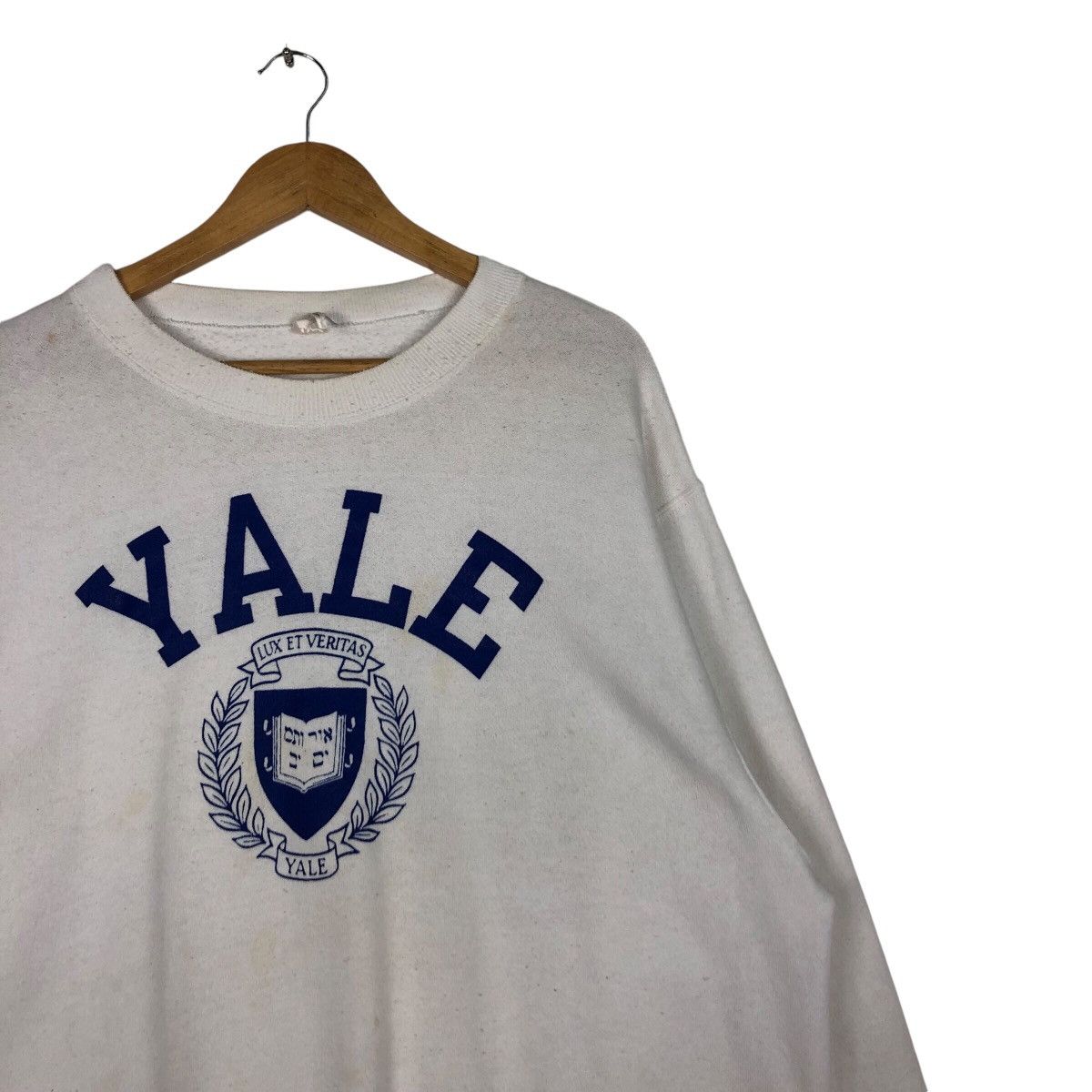Champion × Vintage Vintage Yale University Champion Sweatshirt Rare Medium Size US M / EU 48-50 / 2 - 5 Thumbnail