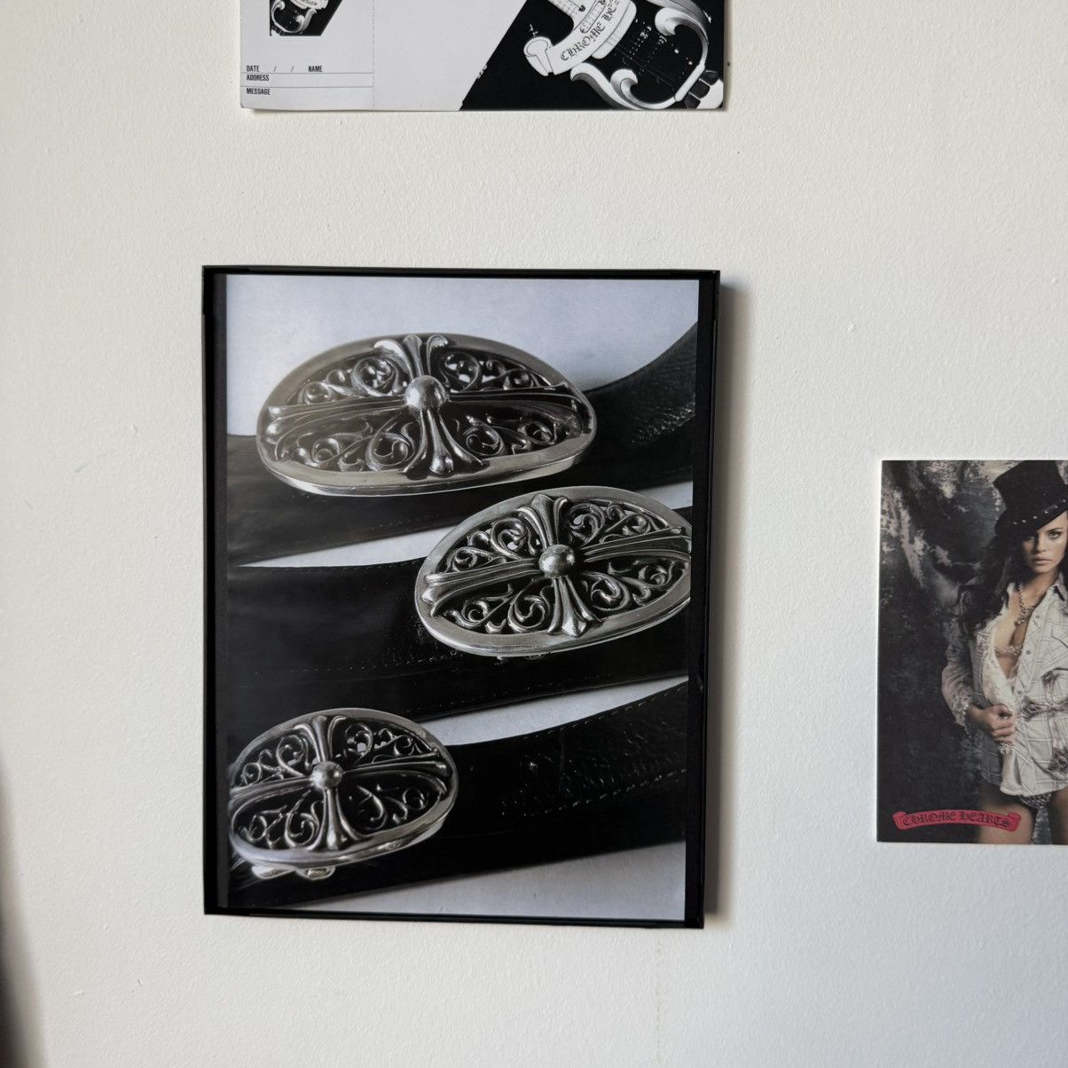 RARE 2000s Chrome Hearts Poster