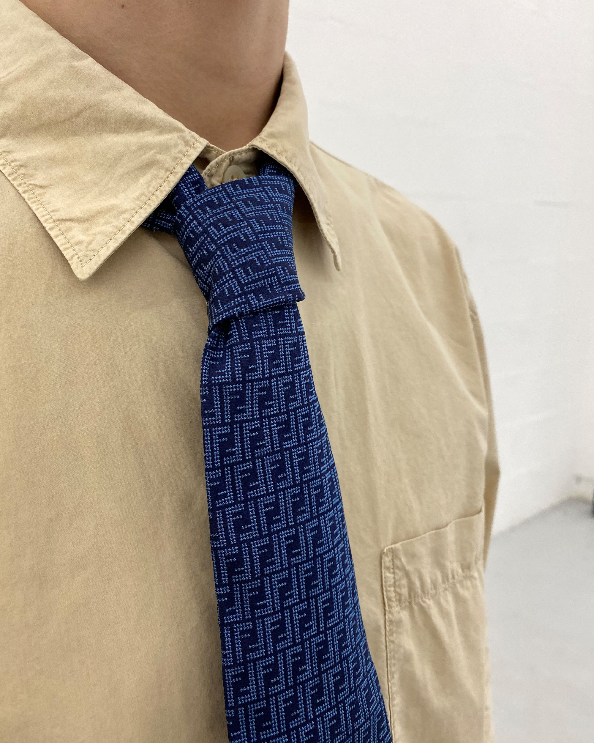 Fendi 2000s Monogram Tie Size ONE SIZE - 1 Thumbnail