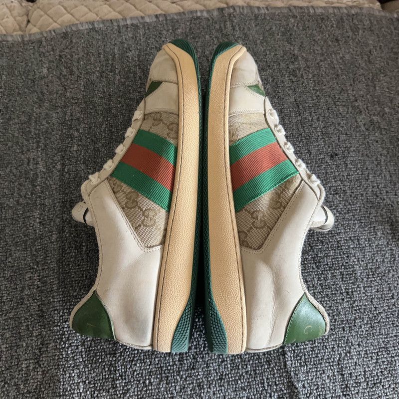 Gucci Gucci Screener Vintage Sneakers for Men - Size US 11 / EU 44 - 8 Thumbnail