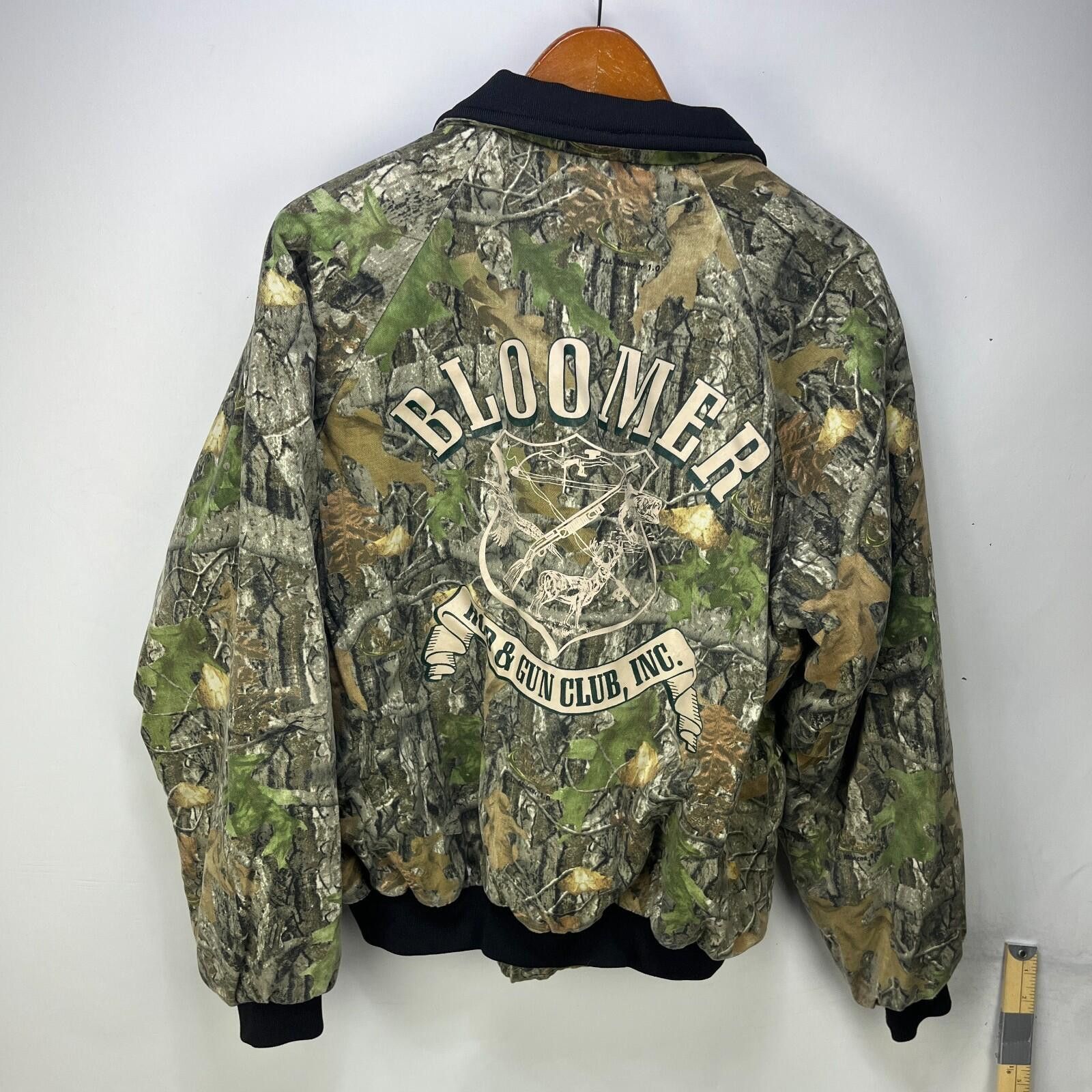 Walls Vintage 90s Walls Tree Camo Quilted Bomber Jacket Large Size US L / EU 52-54 / 3 - 7 Thumbnail