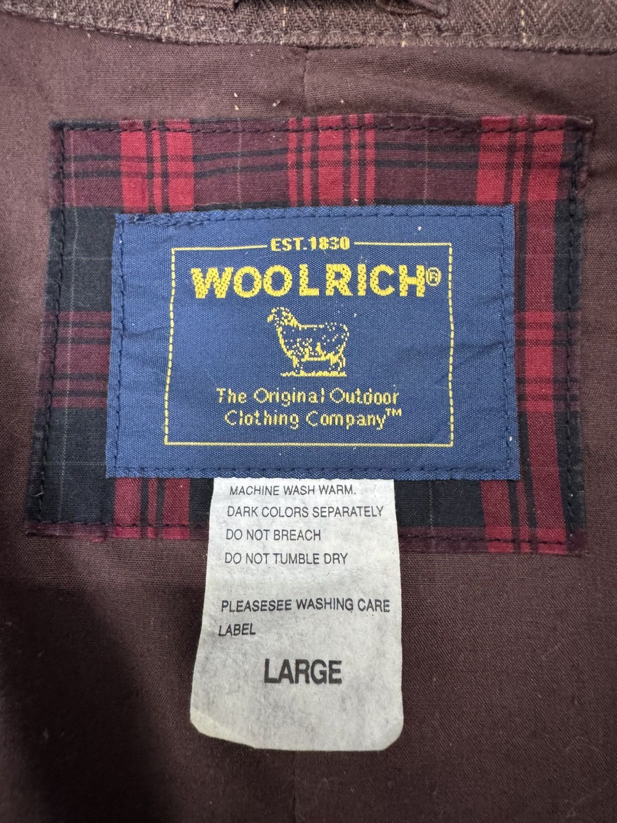 Woolrich Woolen Mills Vintage Woolrich Blazer Size 42L - 6 Thumbnail