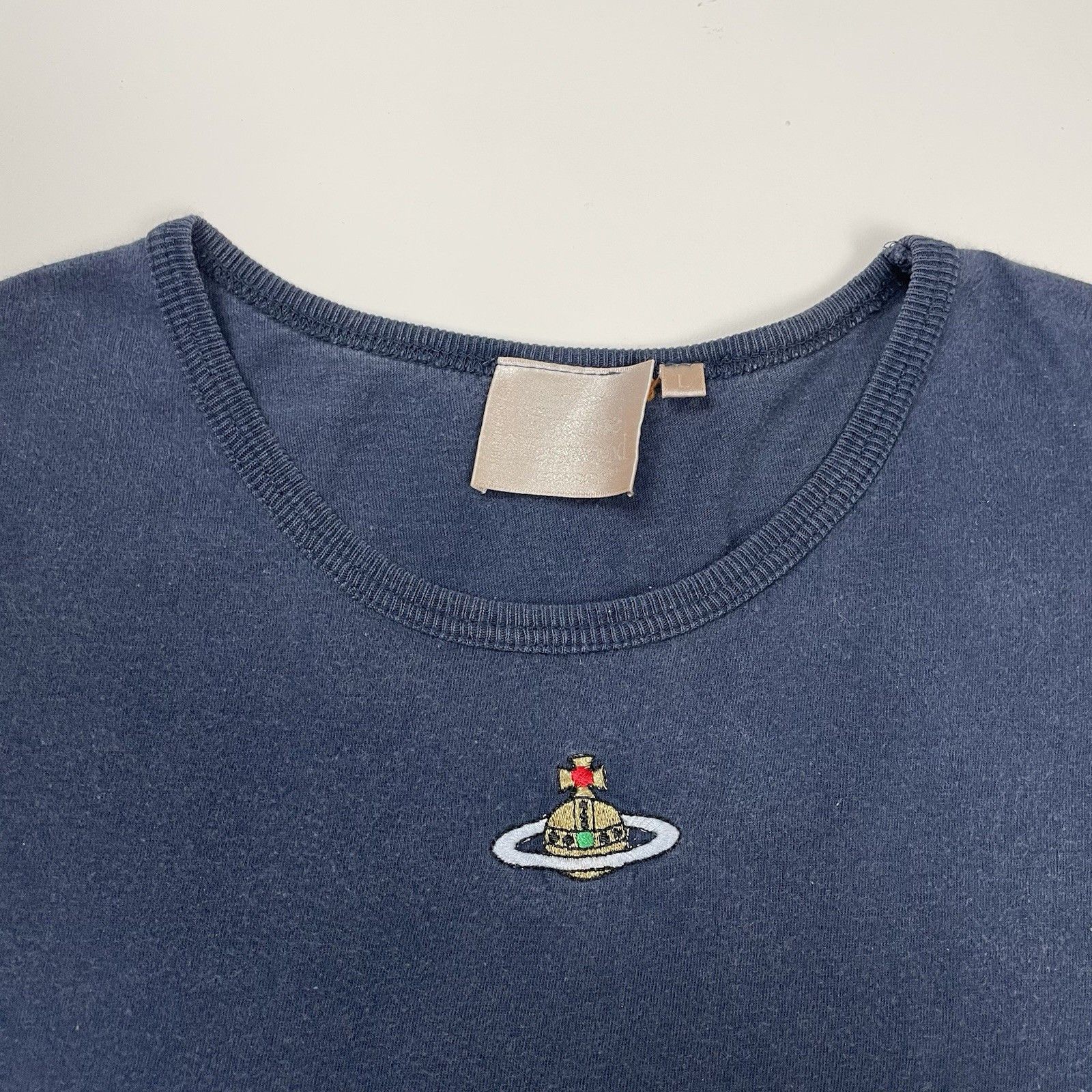 Vivienne Westwood Vintage Vivienne Westwood Gold Label Orb Top Made in UK Rare Size L / US 10 / IT 46 - 2 Thumbnail