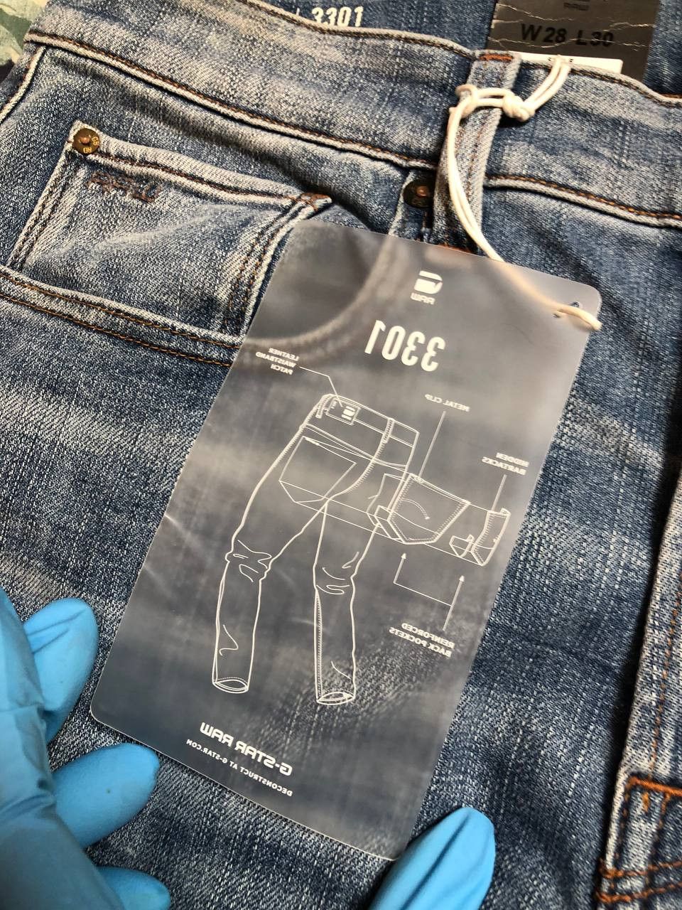 G-Star G STAR Men’s Straight Fit Denim Jeans Everyday Wear Size US 28 / EU 44 - 11 Thumbnail