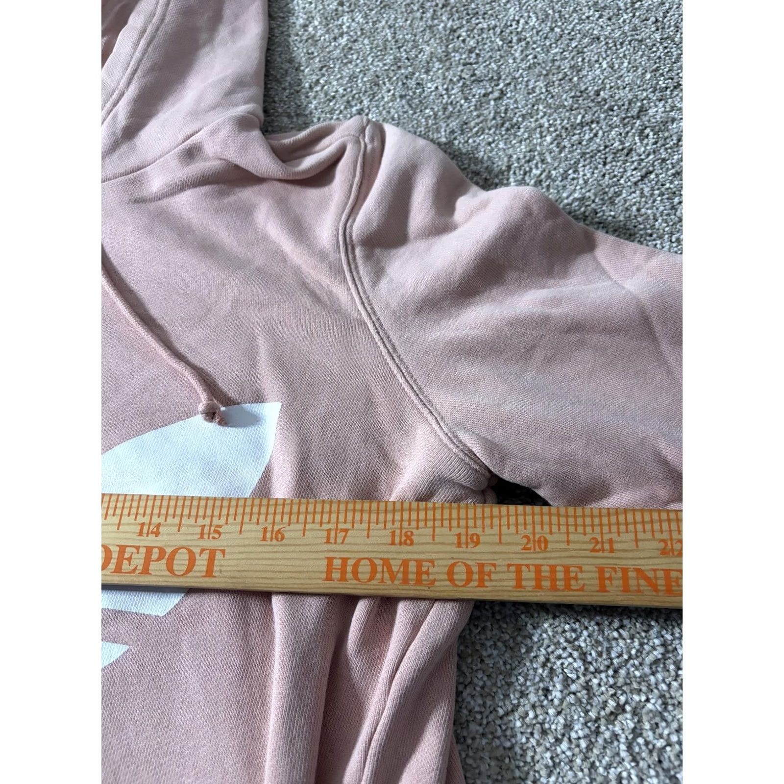Adidas Adidas Originals Hoodie Womens Small Pink Trefoil Logo Pullover Sweatshirt Size S / US 4 / IT 40 - 7 Thumbnail