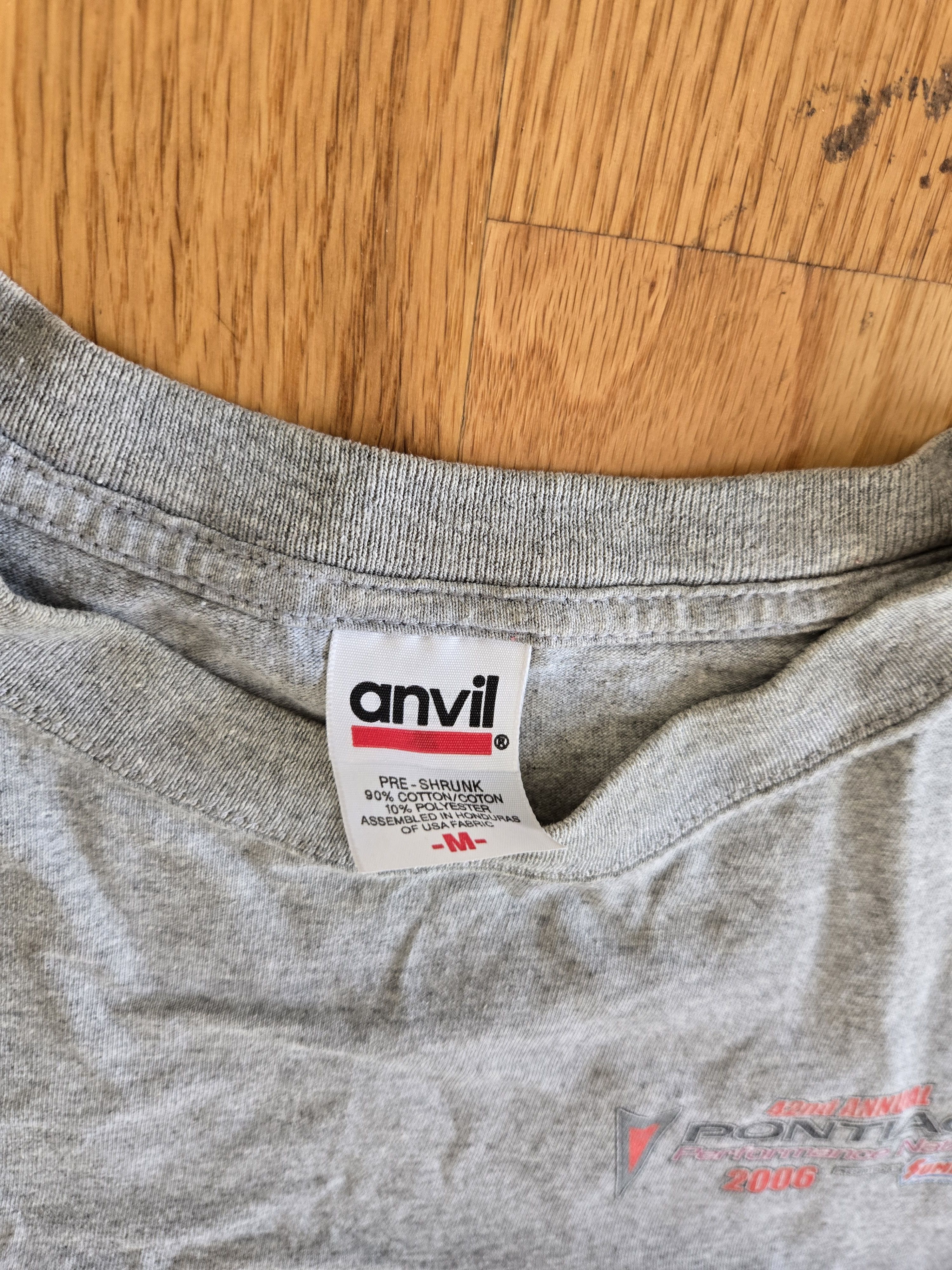 Anvil Vintage 2006 NHRA Pontiac Racing Tee Columbus Ohio Size US M / EU 48-50 / 2 - 3 Thumbnail