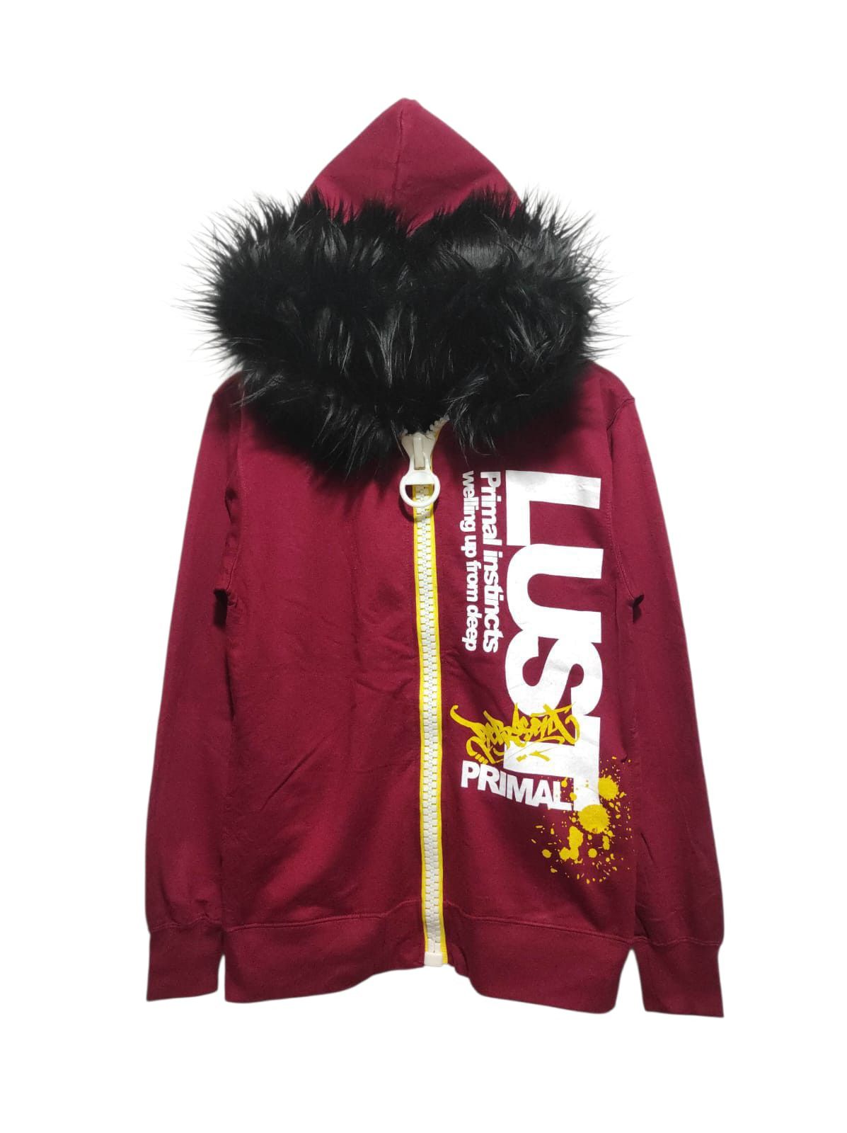 Japanese Brand Booth poem big zipper fur hoodie ifsix LGB style Size US M / EU 48-50 / 2 - 1 Thumbnail