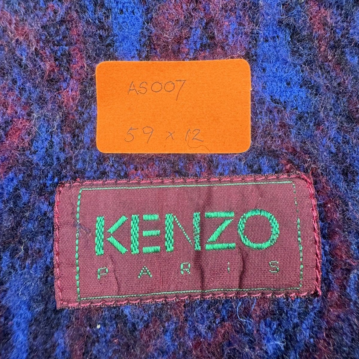 Kenzo × Vintage KENZO Paris Scarves / Muffler / Neckwear - as007 Size ONE SIZE - 9 Thumbnail