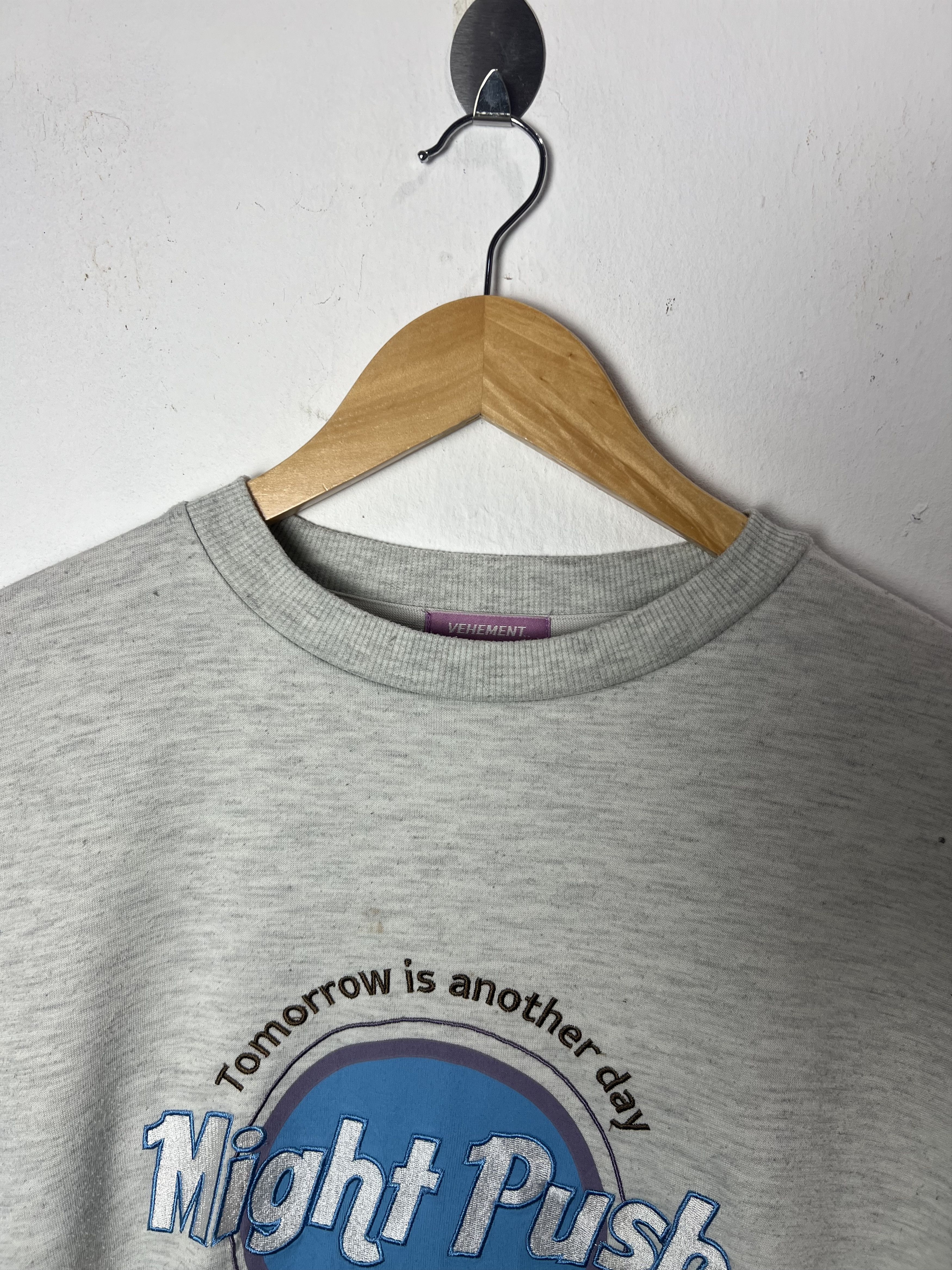 Japanese Brand Might Push Crewneck Oversized Vehement Sweatshirt Size US L / EU 52-54 / 3 - 5 Thumbnail