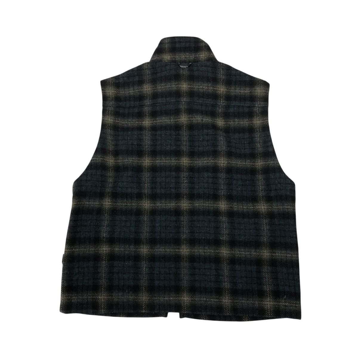 Japanese Brand 🔥VINTAGE WOOL VEST JACKET WOOLRICH TARTAN DESIGN CHECK Size US M / EU 48-50 / 2 - 2 Thumbnail