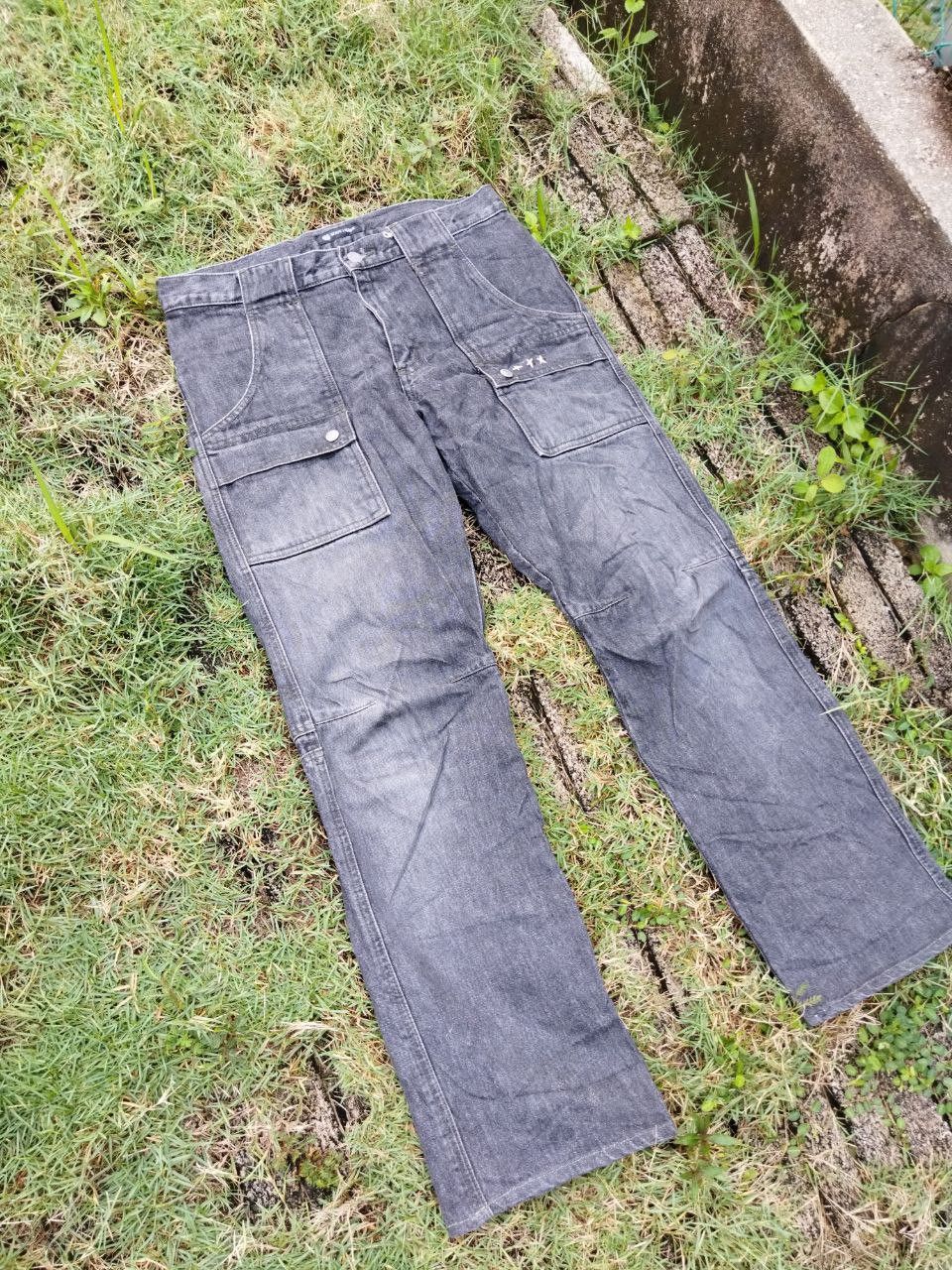 Japanese Brand Root Three Japan 6 Pocket Bushpants Jeans Size US 33 - 3 Thumbnail