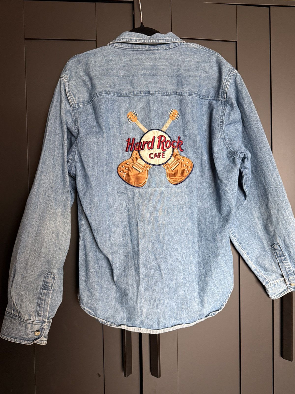 Hard Rock Cafe Niagara Falls Denim Shirt Size US XL / EU 56 / 4 - 2 Thumbnail