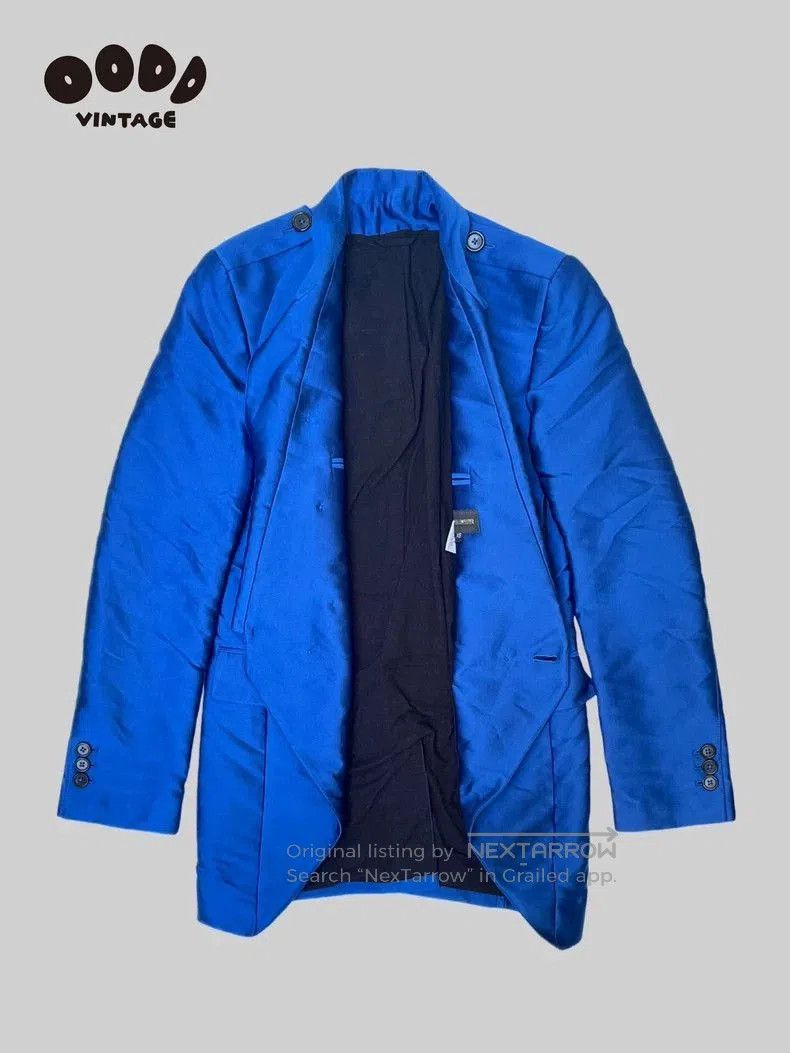 Ann Demeulemeester Ann Demeulemeester 12AW Blue Napoleon Jacket. Size US S / EU 44-46 / 1 - 2 Thumbnail