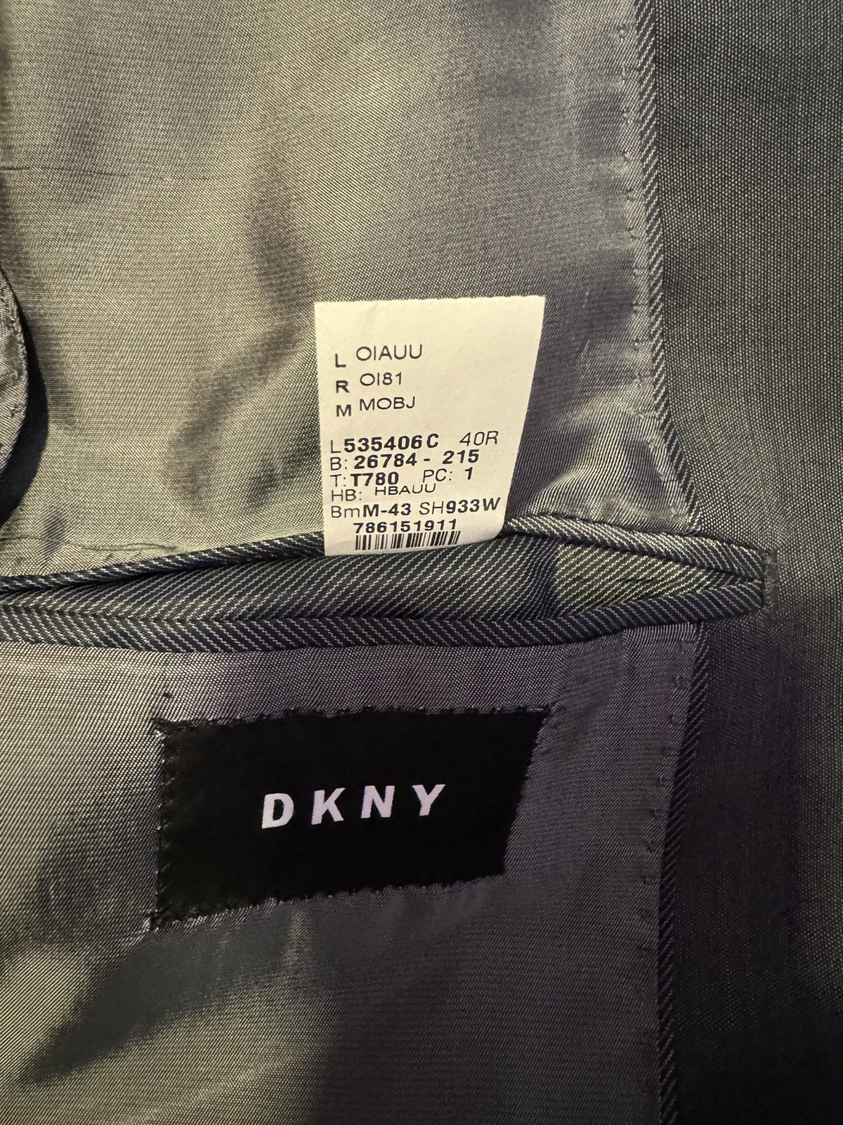 DKNY DKNY SUIT JACKET NEAR PERFECT CONDITION (pants bundle) Size 38R - 6 Thumbnail