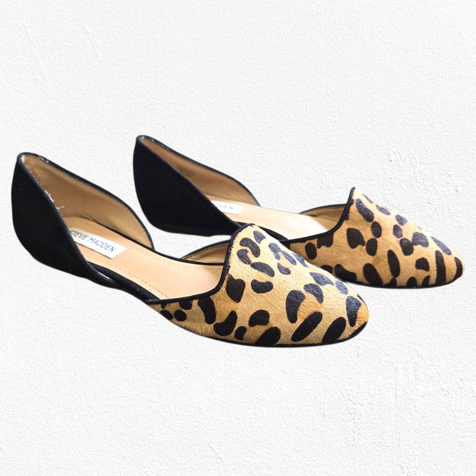 Steve Madden Steve Madden Vamp Leopard Calf Hair D’Orsay Flats Size 7.5 Size US 7.5 / IT 37.5 - 2 Thumbnail