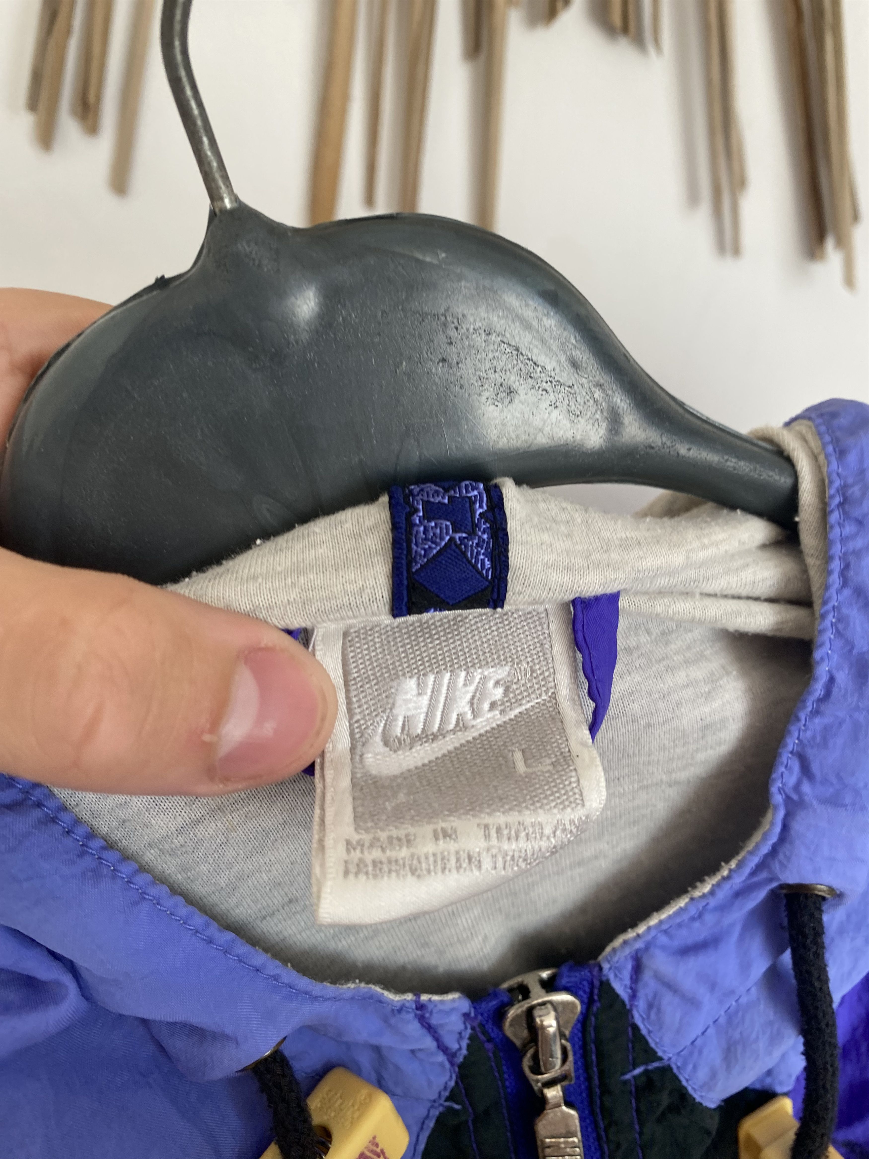 Nike Nike vintage 80s track jacket windbreaker full zip Size US L / EU 52-54 / 3 - 8 Thumbnail